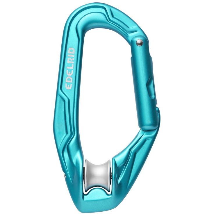 Picture of Edelrid Axiom Carabiner with integrated Pulley - icemint