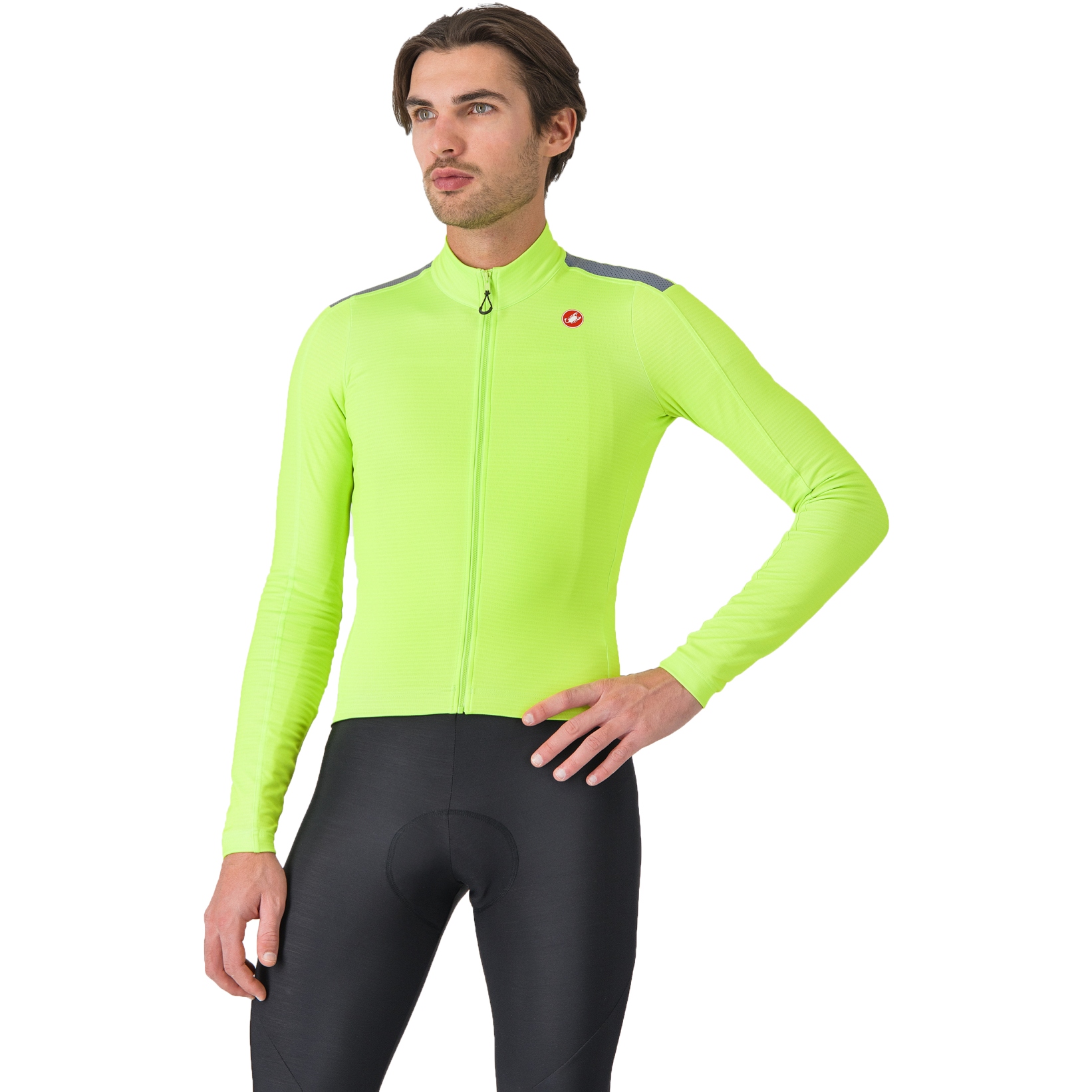 Castelli Puro 4 Jersey Men - electric lime 383 | BIKE24
