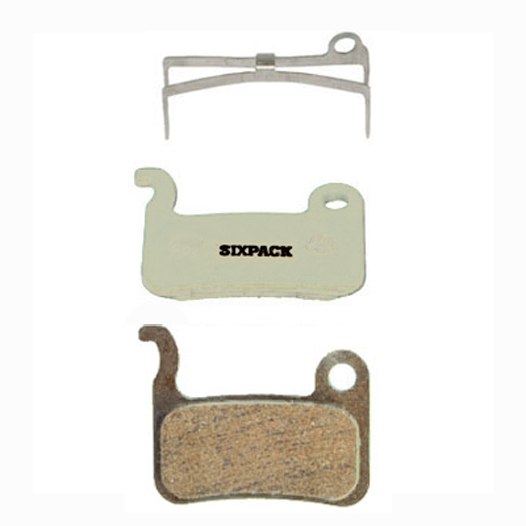 Picture of Sixpack Disc Brake Pads for Shimano XTR, Saint, Hone, XT, SLX, LX, Hygia - organic
