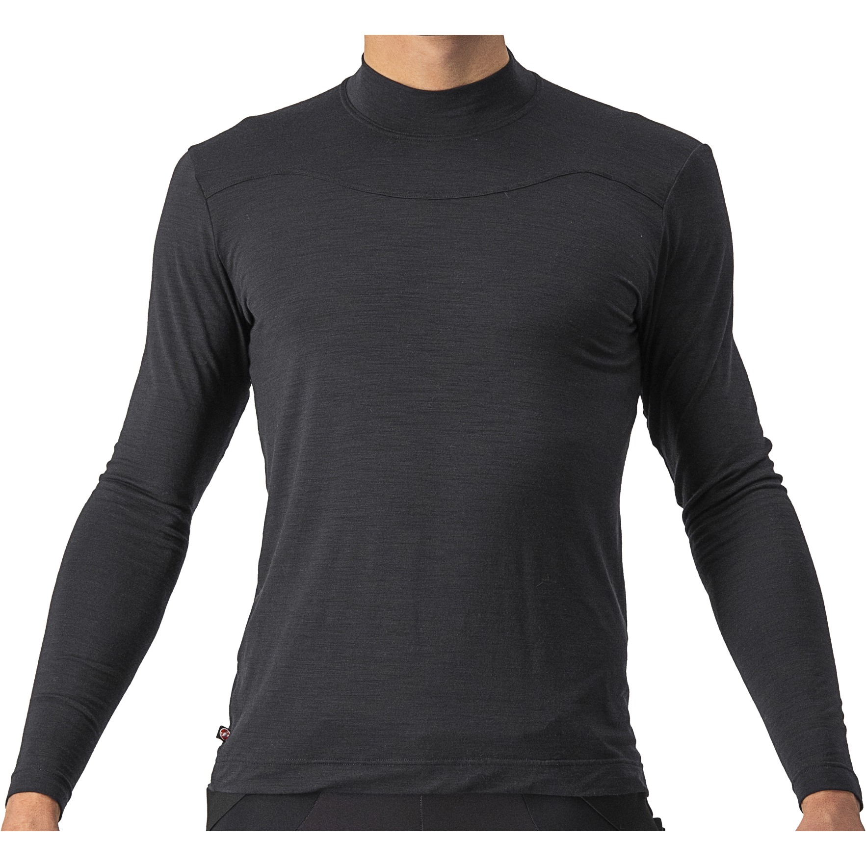 Picture of Castelli Bandito Wool LS Baselayer - black 010