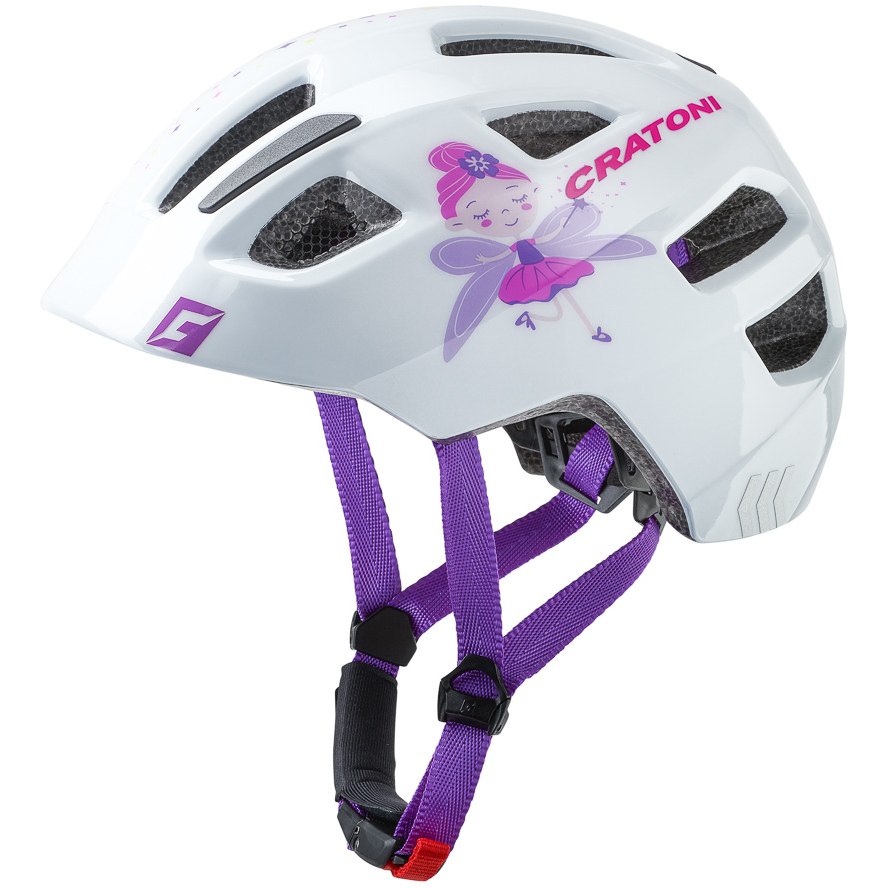 Picture of CRATONI Maxster Kids Helmet - fay white glossy