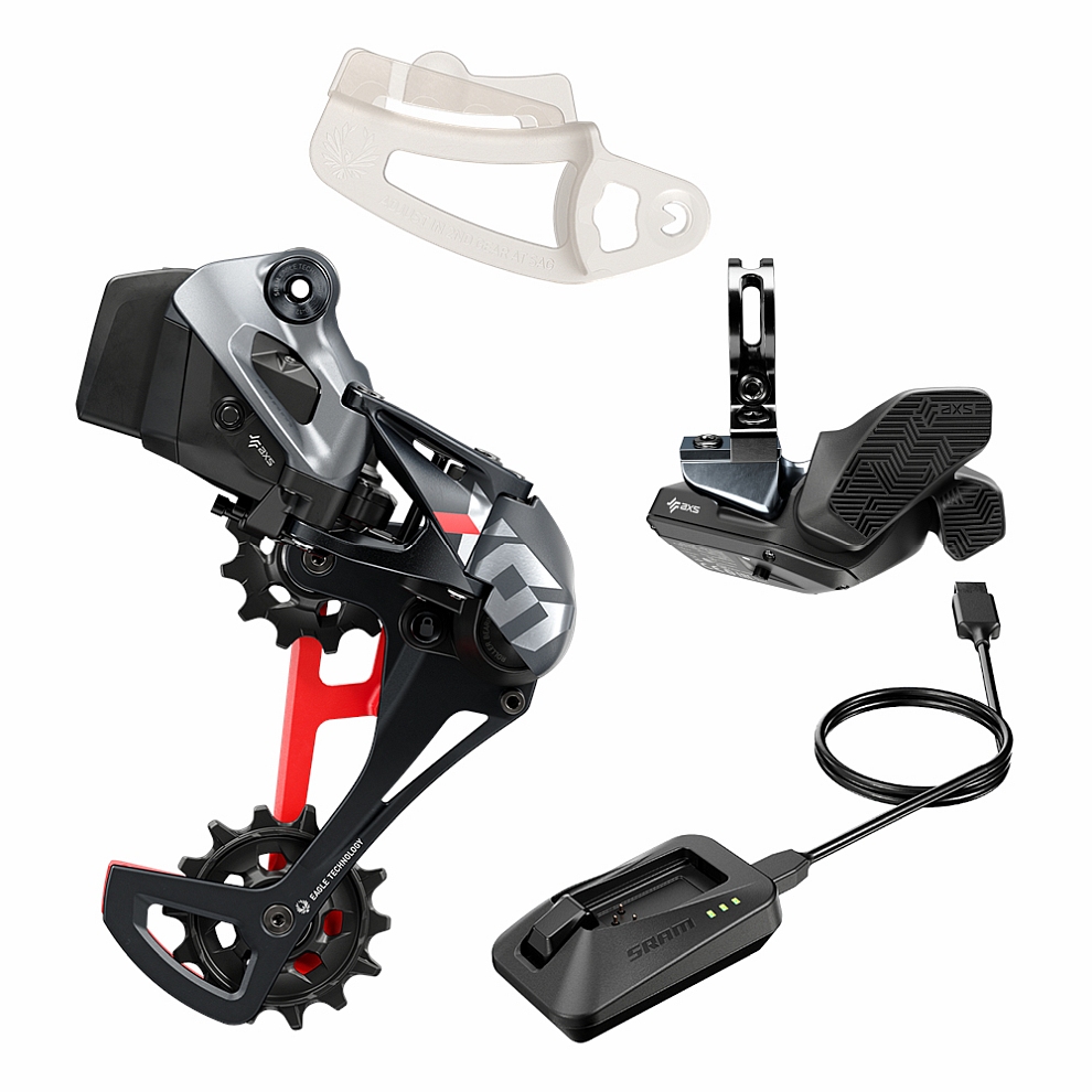 Picture of SRAM X01 Eagle AXS Upgrade Kit - Rocker Paddle - 12-speed - lunar / red
