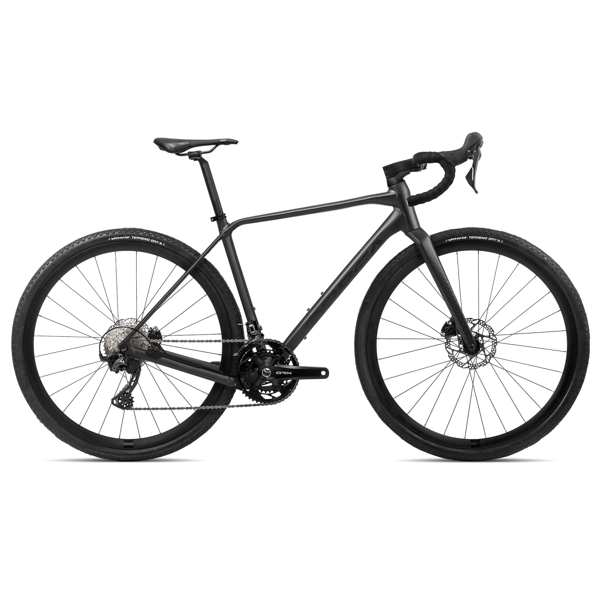Productfoto van Orbea TERRA H30 - GRX820 Gravel Bike - 2023 - Metallic Night Black (matt/gloss)