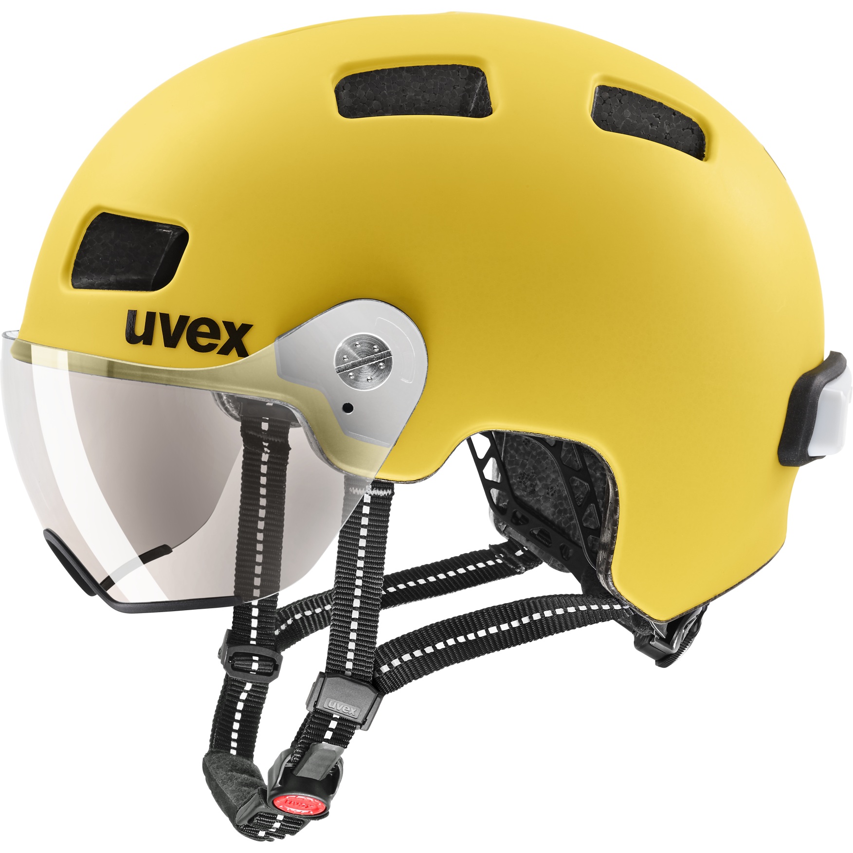 Produktbild von Uvex rush visor Helm - sunbee matt