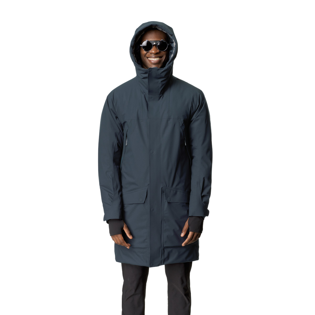 Picture of Houdini Men&#039;s Fall In Parka - Blue Illusion