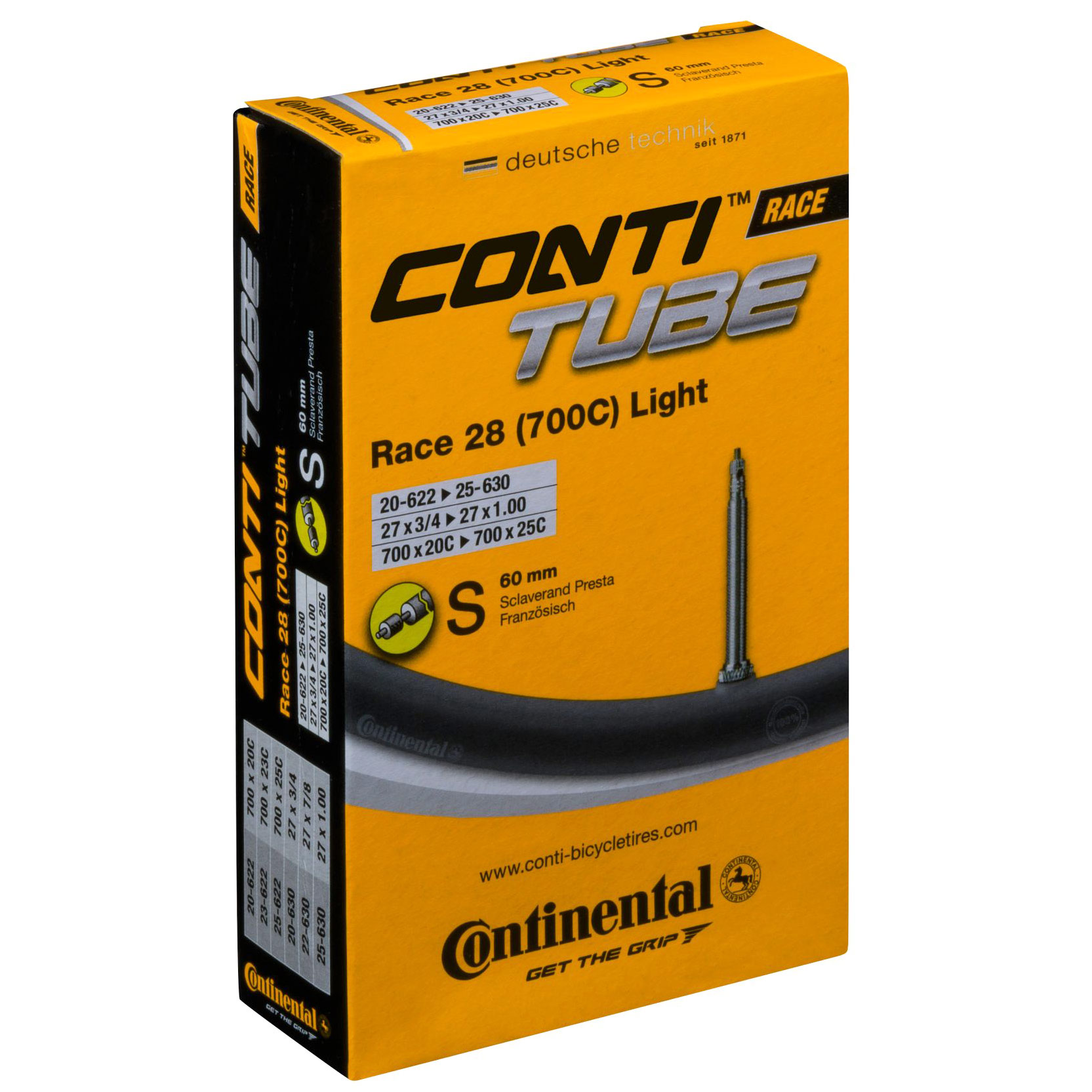 Picture of Continental Race Inner Tube - 27/28&quot; | Light