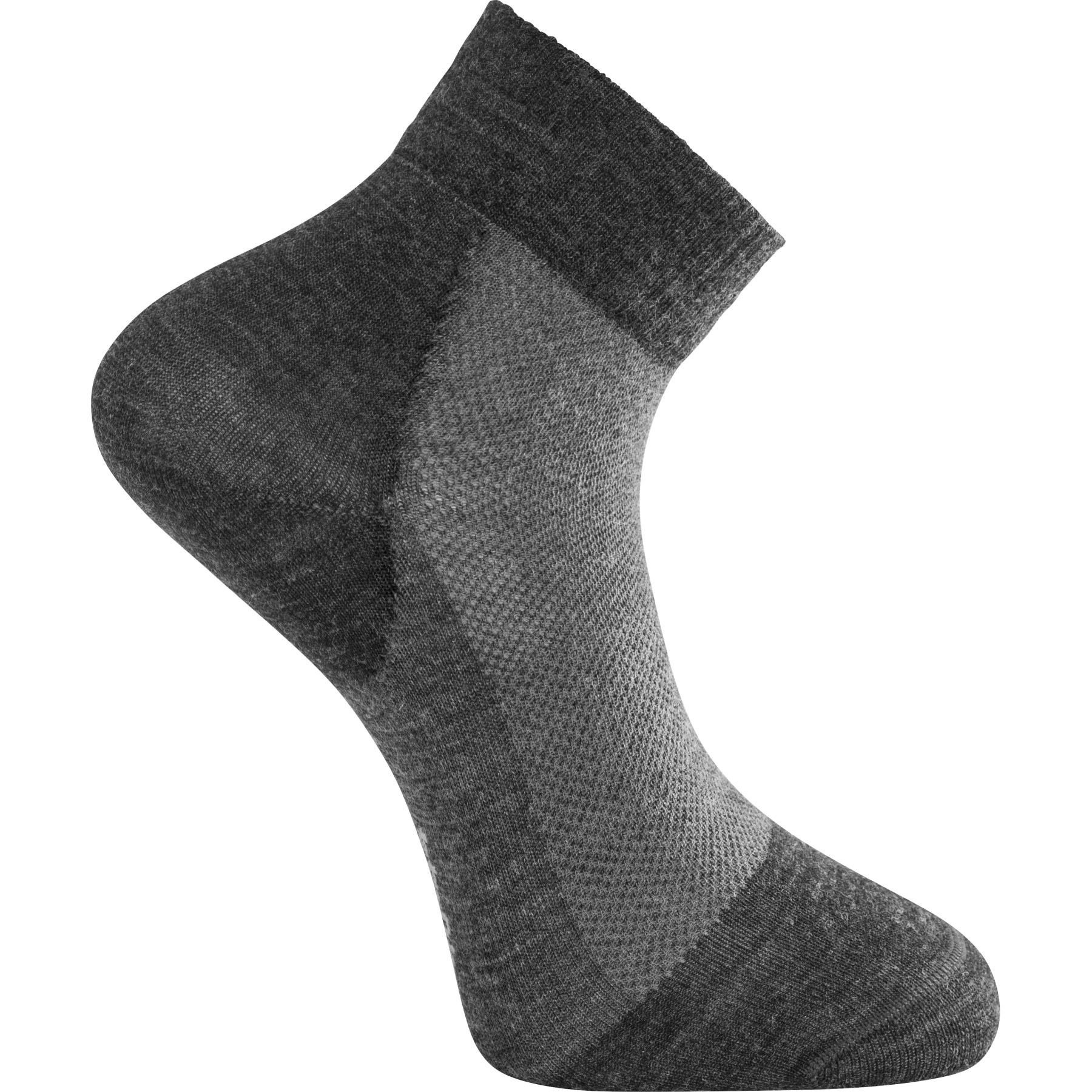 Image de Woolpower Skilled Liner Short Socks - dark grey-grey