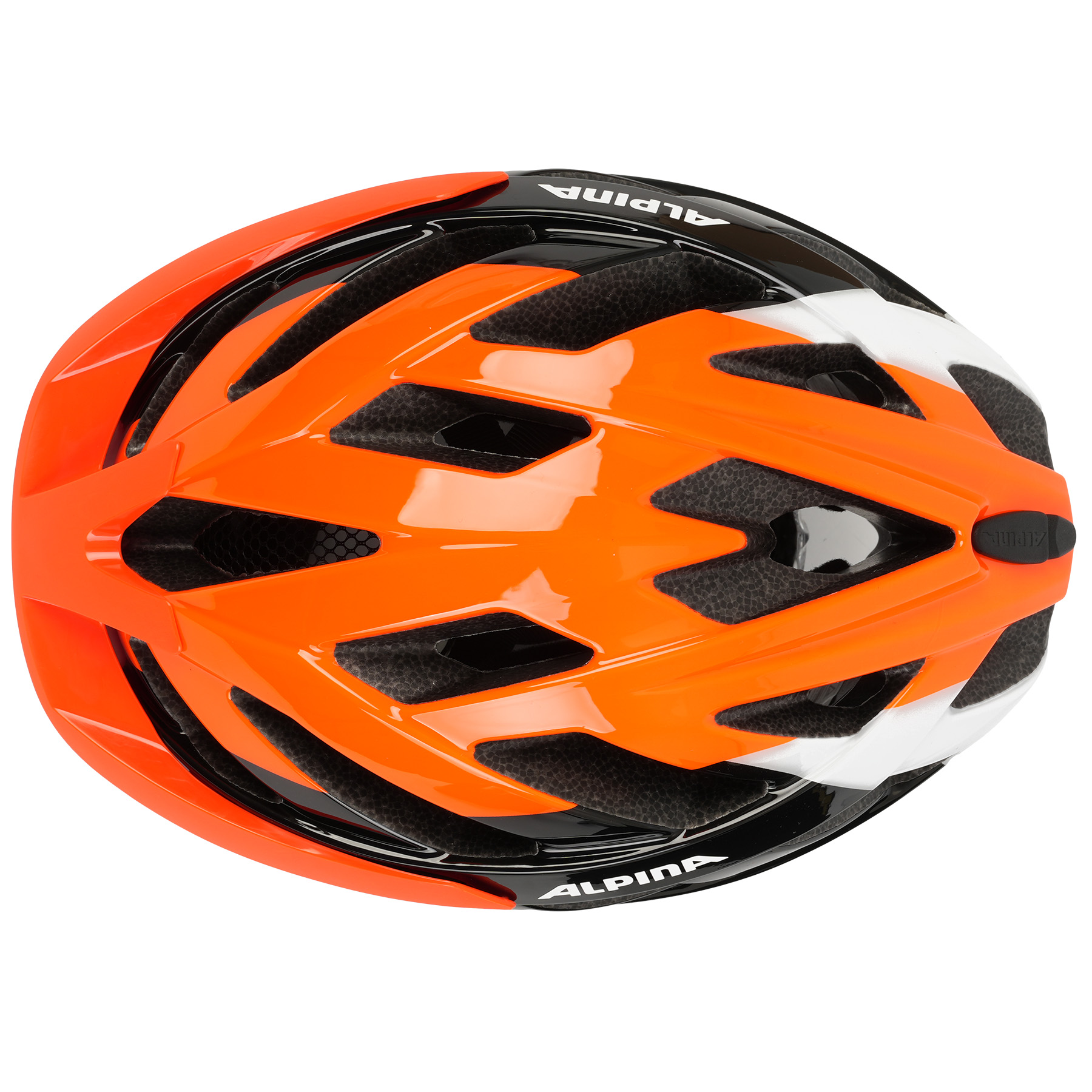 Alpina Panoma 3.0 Helmet - orange-black-white gloss | BIKE24