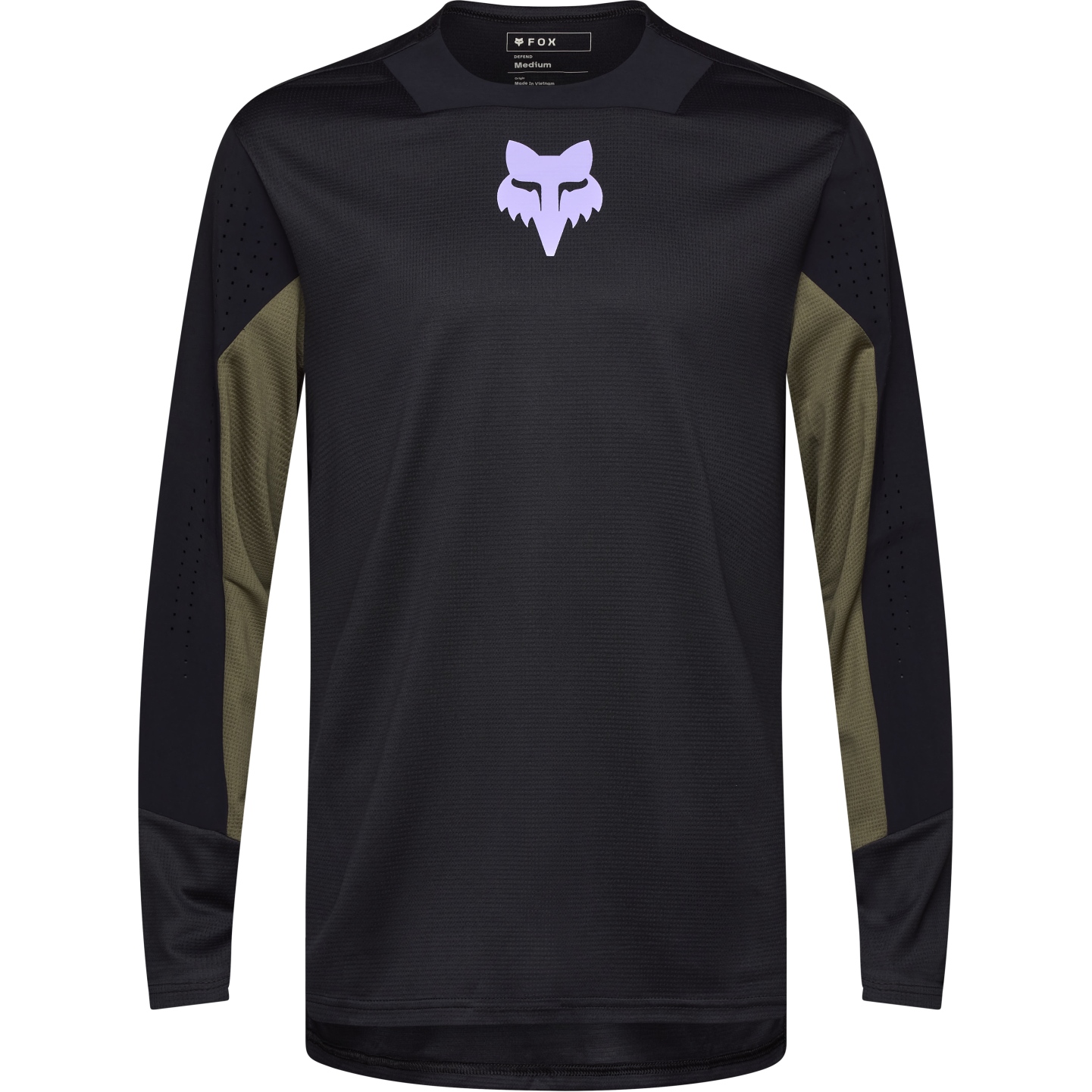 Produktbild von FOX Defend MTB Langarmtrikot Herren - Park - schwarz