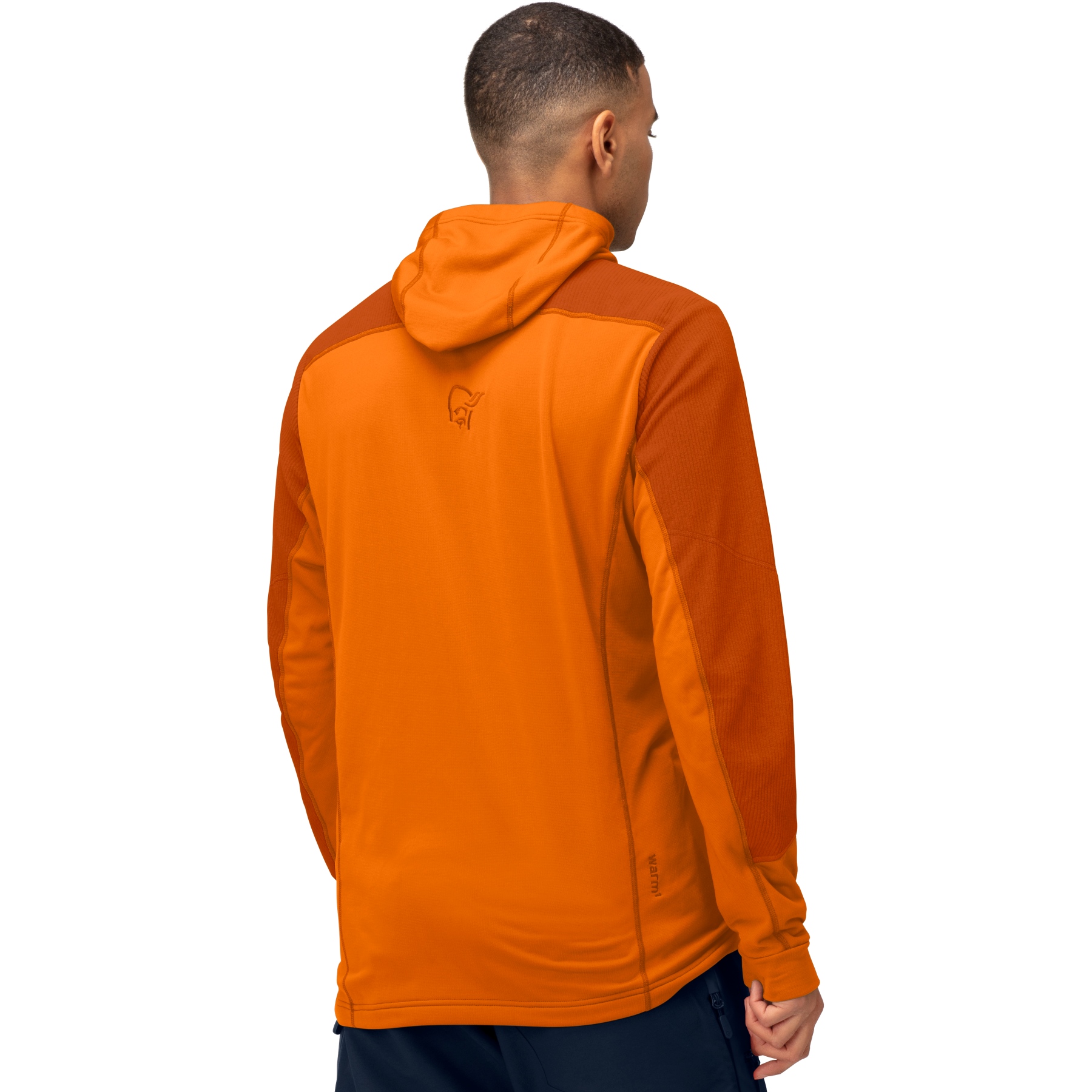 Norrona lofoten Thermal Pro Hood Pullover Men - Gold Flame