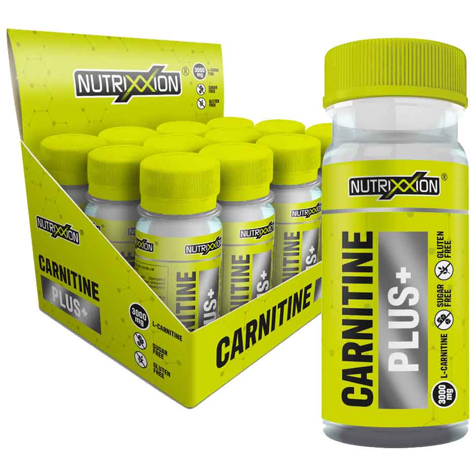 Productfoto van Nutrixxion Carnitin Plus+ Shot - Nutritional Supplement - 12x60ml