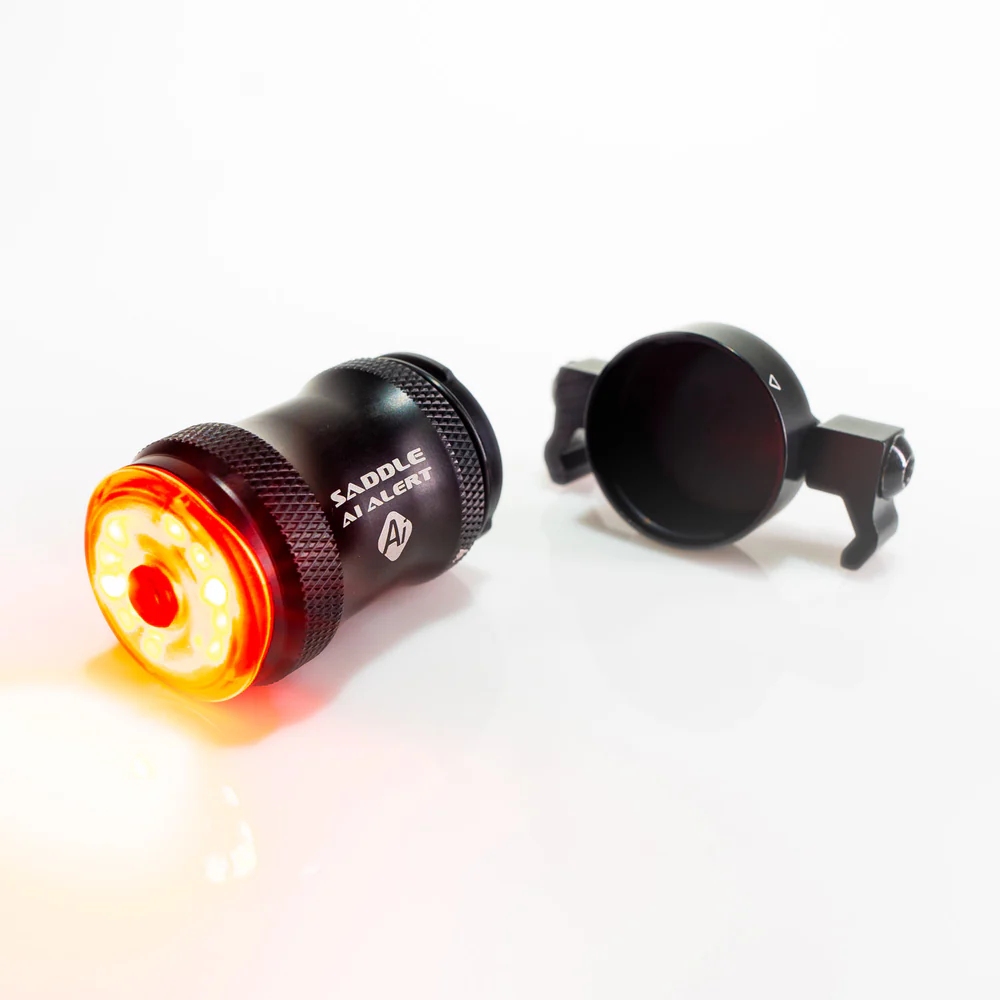 Lezyne Saddle Ai Alert 250 Rear Light Brake Light w/o StVZO satin  black