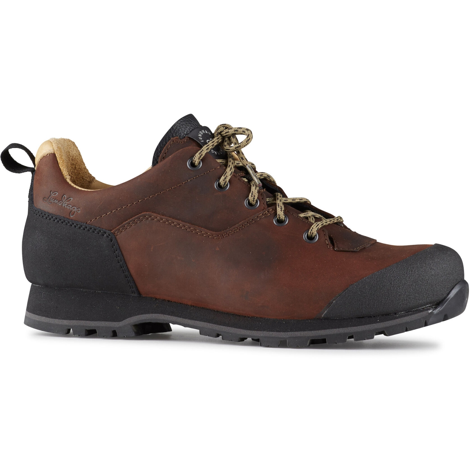 Picture of Lundhags Stuore Low Hiking Shoes - Chestnut 711