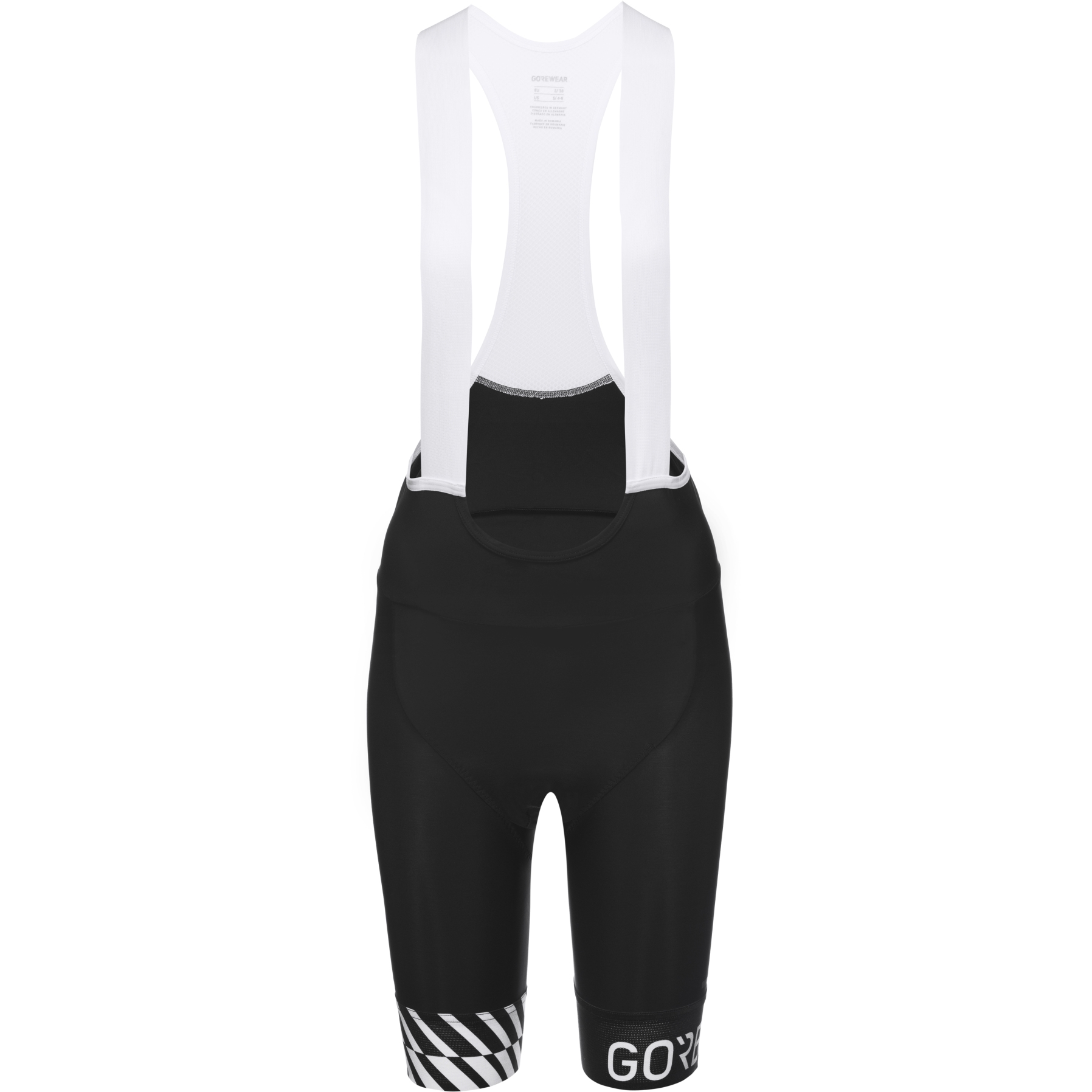 Productfoto van GOREWEAR Swiftride Optical Fietsshort met Bretels Dames - zwart 9900