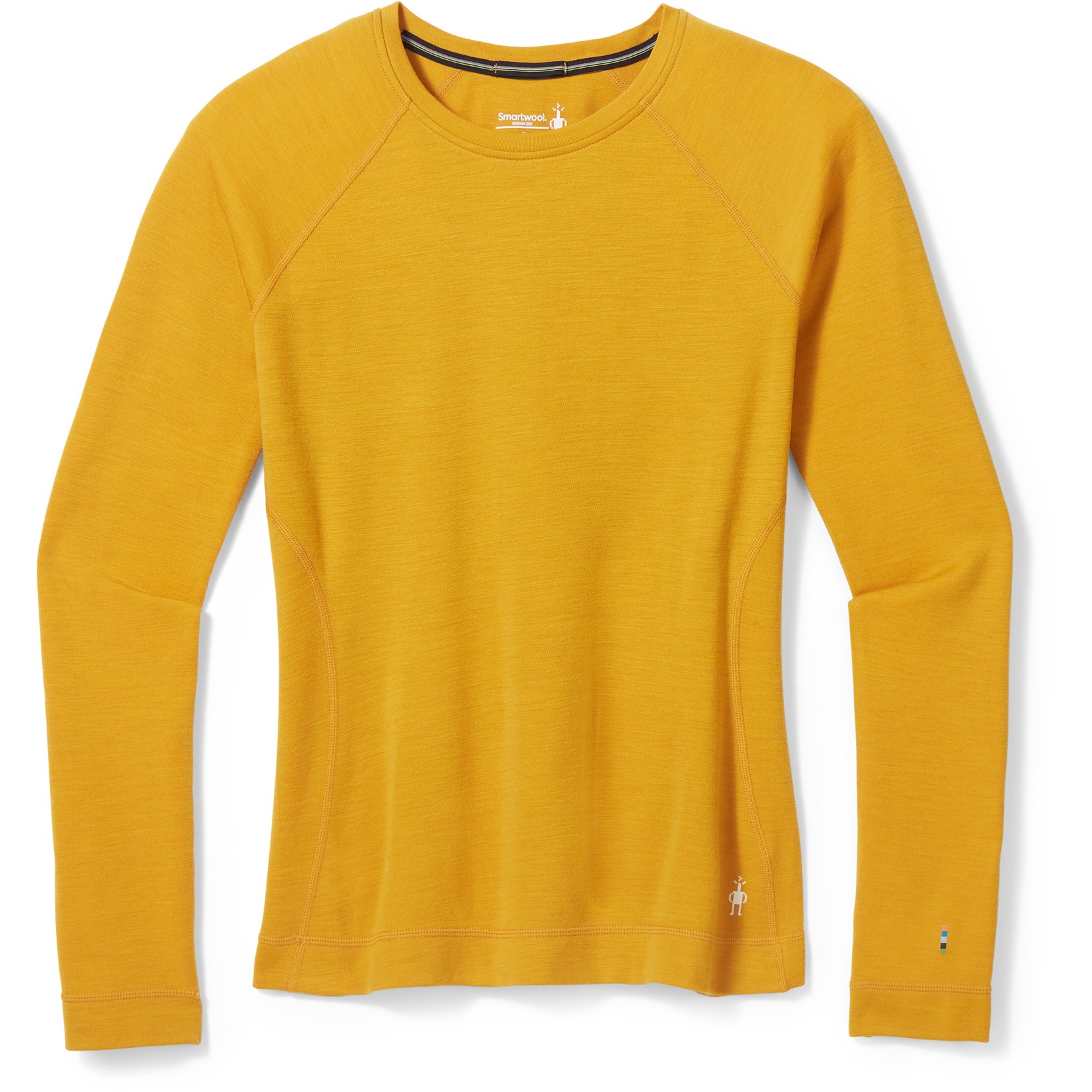 Picture of SmartWool Classic Thermal Merino Crew Women&#039;s Base Layer - K41 honey gold heather