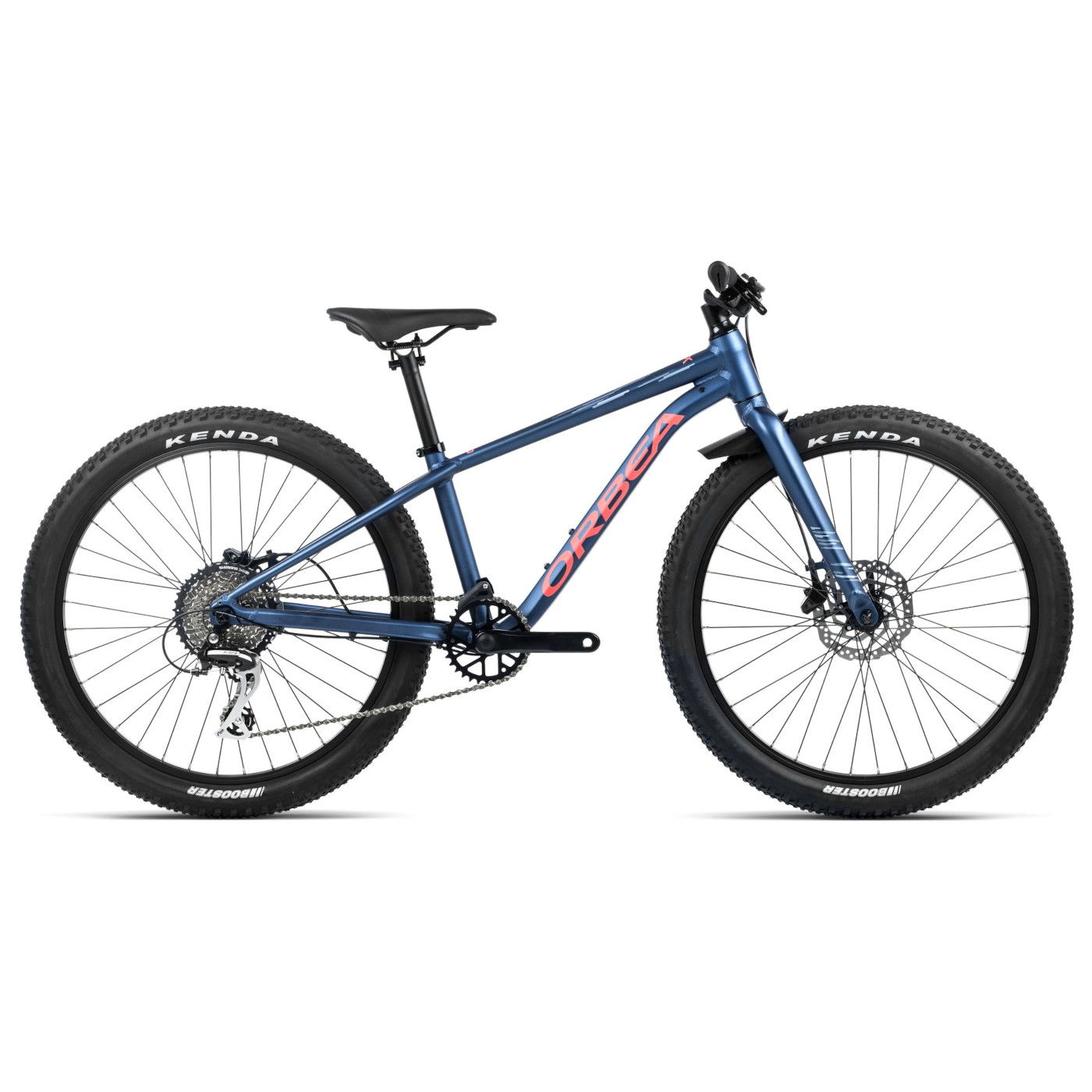 Productfoto van Orbea MX 24 TEAM - 24&quot; MTB voor Kinderen - 2025 - Moondust Blue - Red (matt)