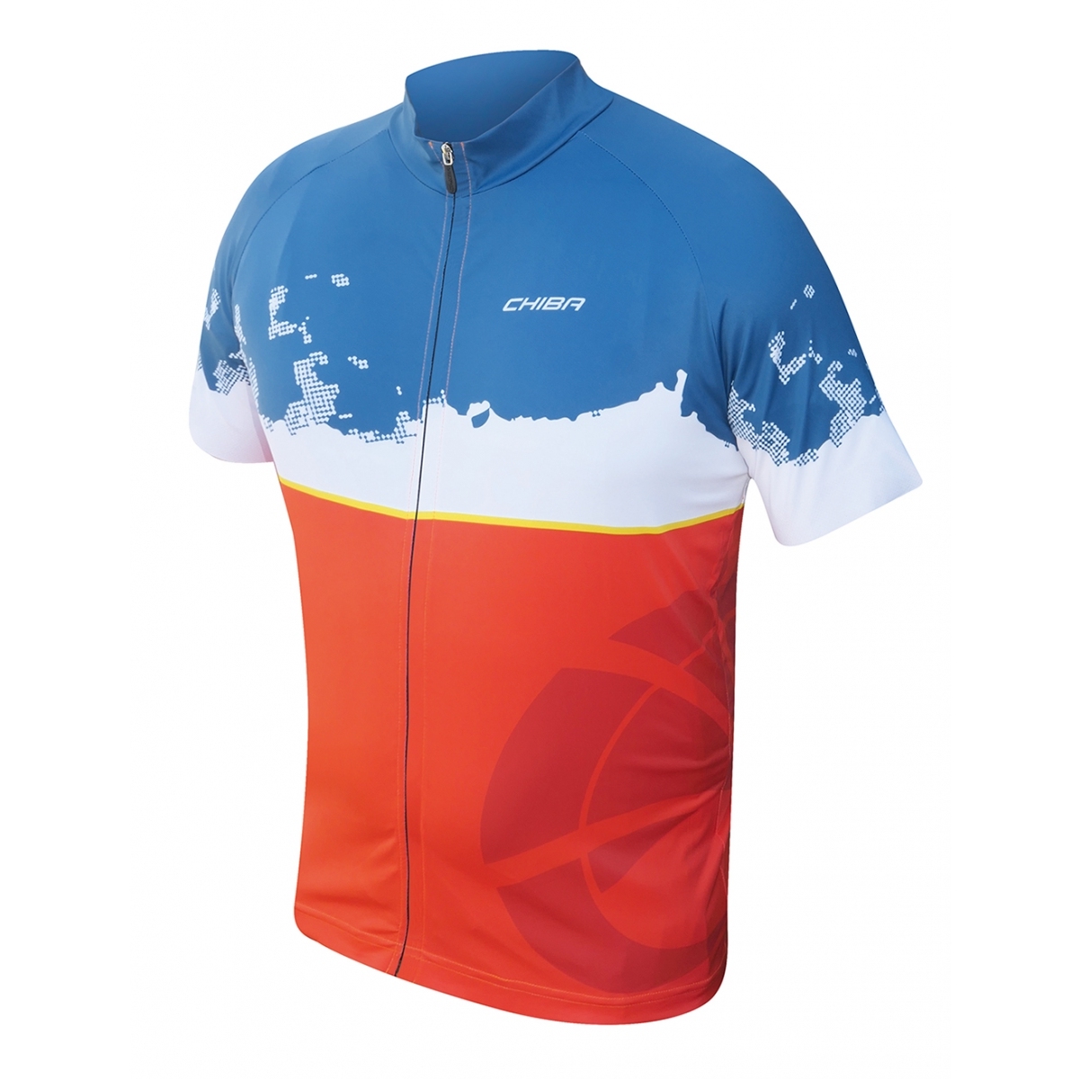 Image of Chiba All Mountain Short Sleeve Jersey Men - orange