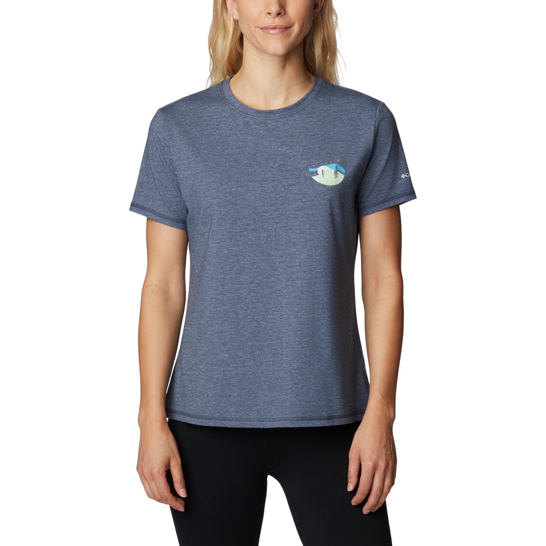 Produktbild von Columbia Sun Trek Graphic T-Shirt II Damen - Nocturnal/Night Sky Graphic