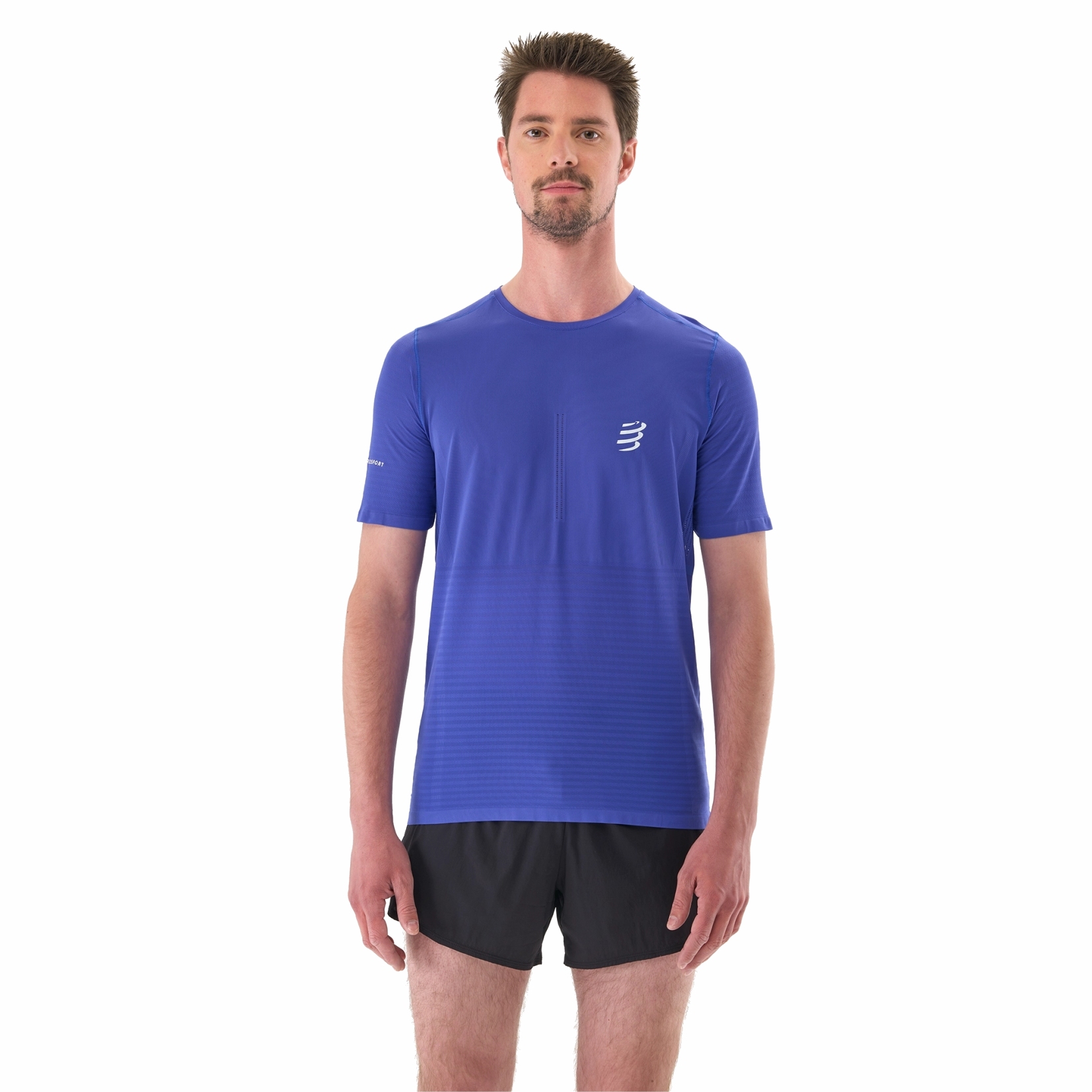 Produktbild von Compressport Pro Racing Running T-Shirt Herren - dazz blue