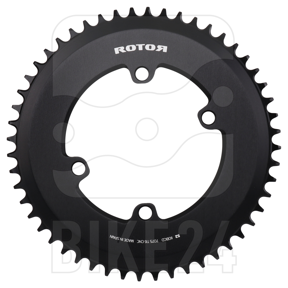 Image of Rotor R-Ring 1x Chainring - BCD 110x4 - round - large