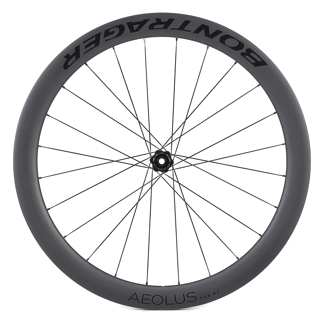 Picture of Bontrager Aeolus Pro 51 TLR Disc Carbon Rear Wheel - Clincher / Tubeless - Centerlock - 12x142mm - Shimano HG