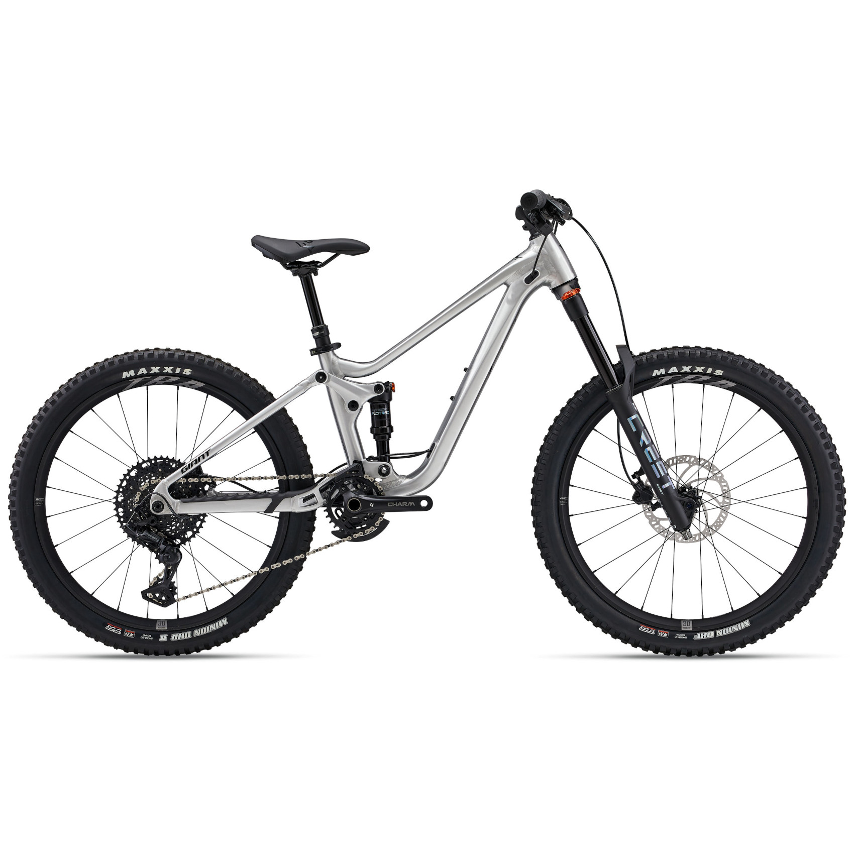 Giant Faith 24 24 Kids Mountain Bike 2025 raw aluminum BIKE24