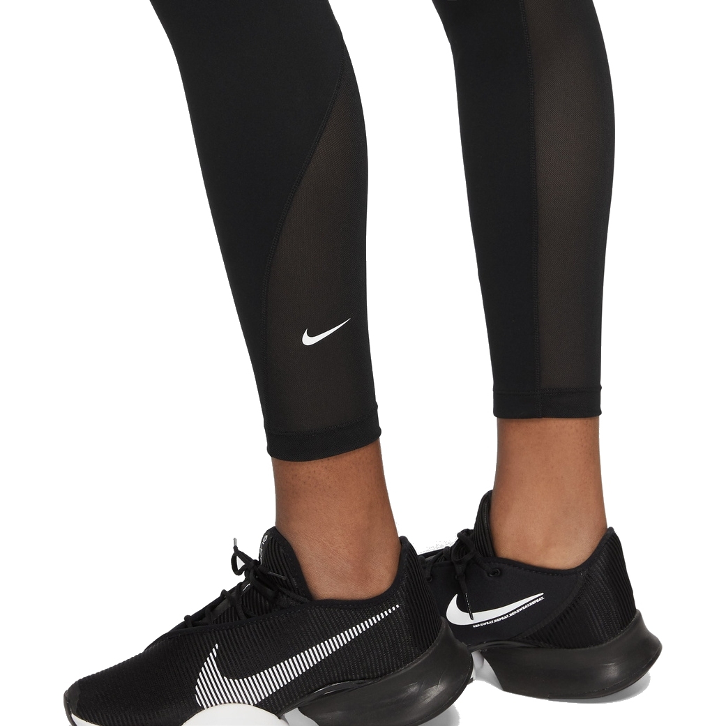 Nike One Dri-FIT High-Waisted 7/8 Tights Women - black/white DV9020-010