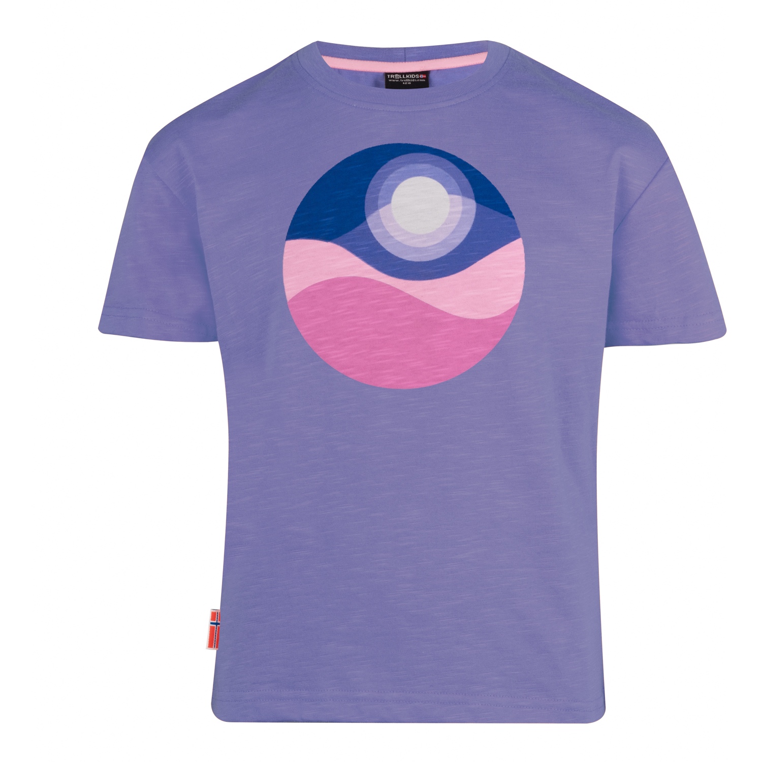 Productfoto van Trollkids Halsafjord T-Shirt Meisjes - lilac