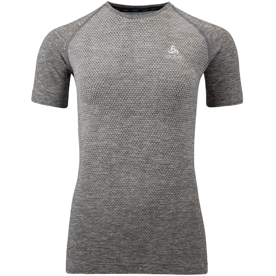 Odlo Essentials Seamless Running T-Shirt Women - stone grey melange