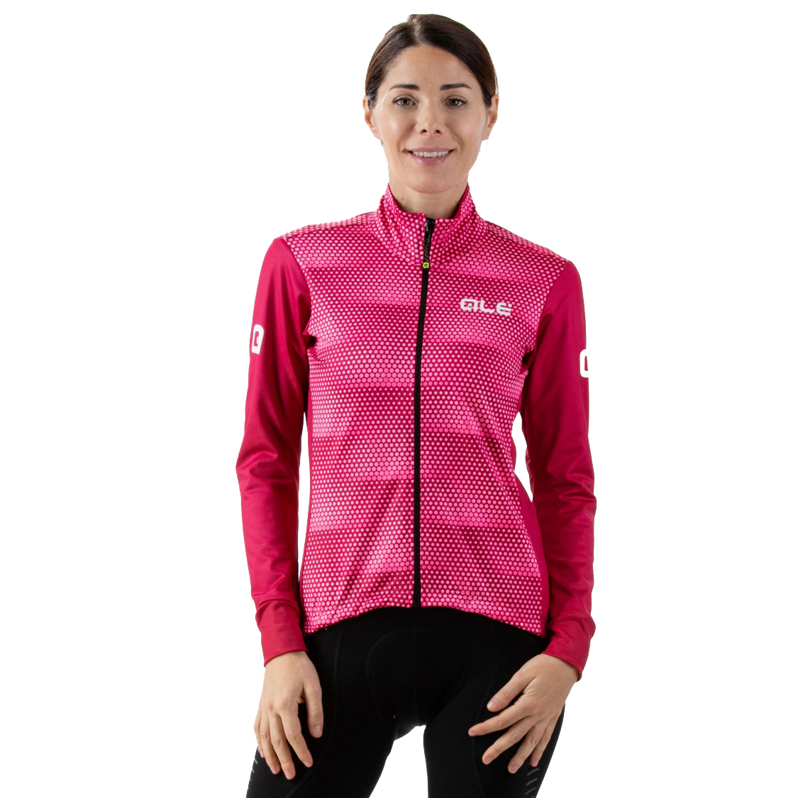 Picture of Alé SOLID Sharp Lady Jacket - fluo pink