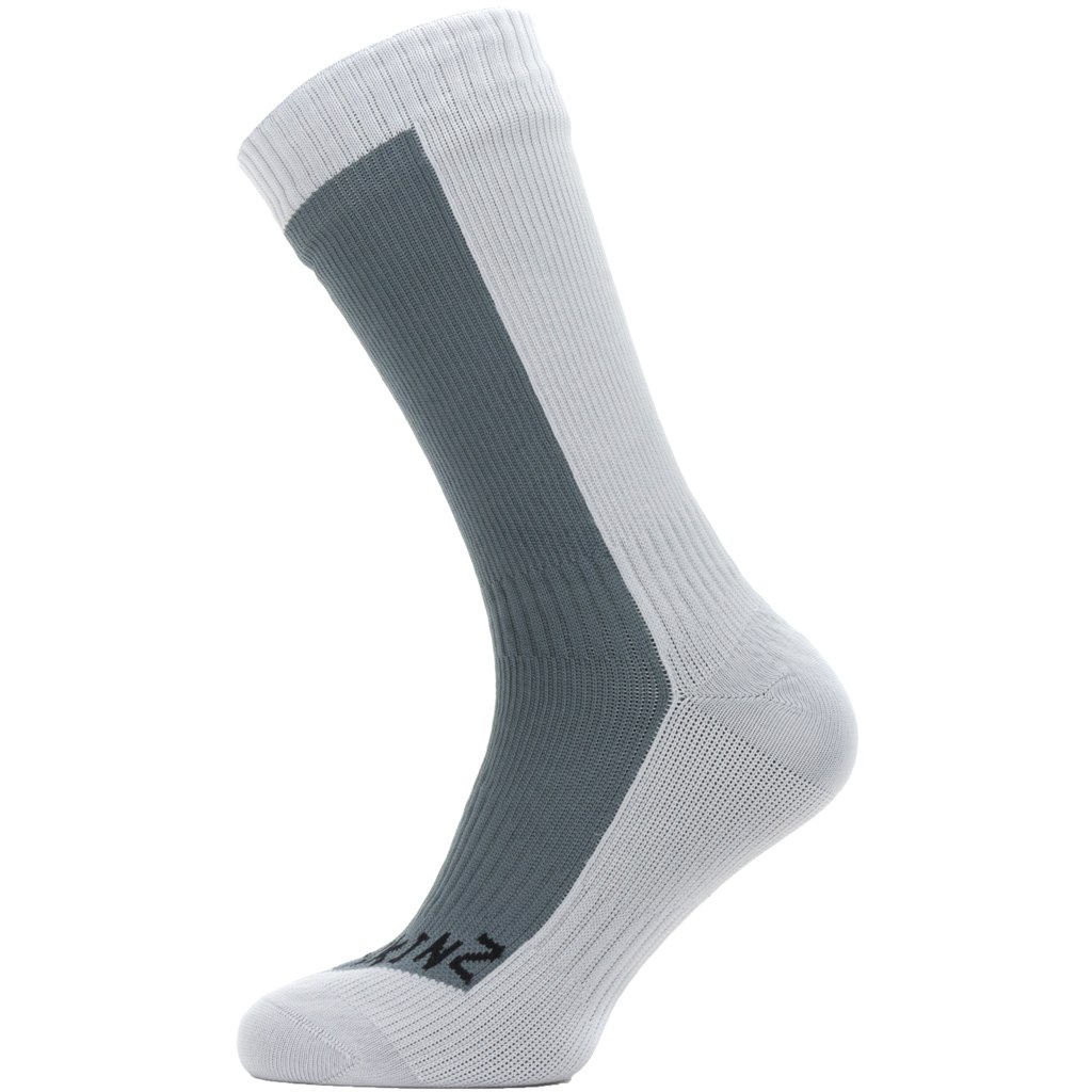Produktbild von SealSkinz Wasserdichte, mittellange Socken für kaltes Wetter - Grau
