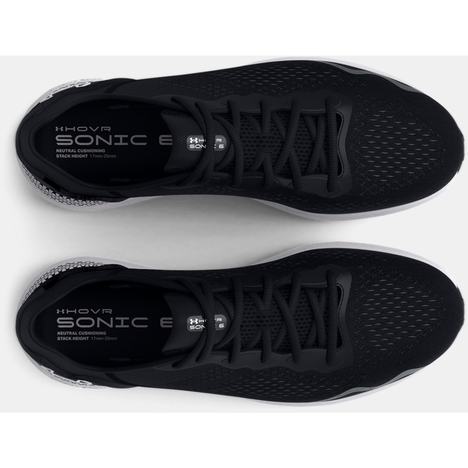 Under Armour UA HOVR Sonic 6 Running Shoes Men Black Black White BIKE24