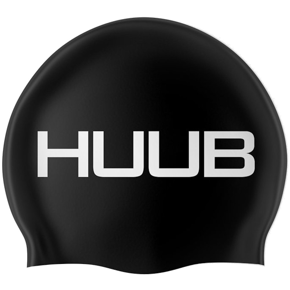 Produktbild von HUUB Design Silicone Schwimmkappe - schwarz