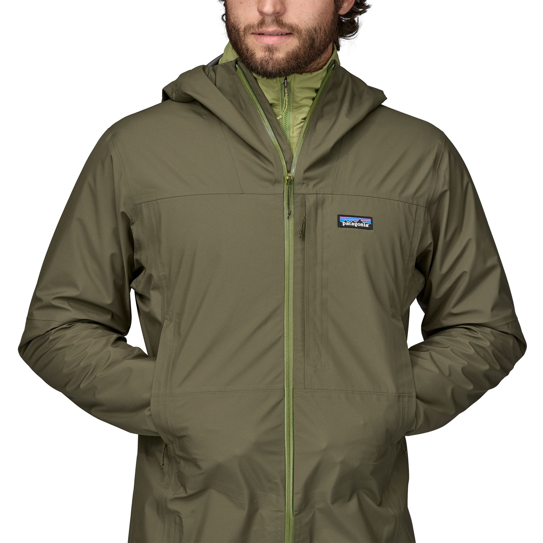 ジャケット・アウター 24ss patagonia Boulder Fork RainJacket Patagonia Boulder Fork Rain Jacket Men - Black | BIKE24