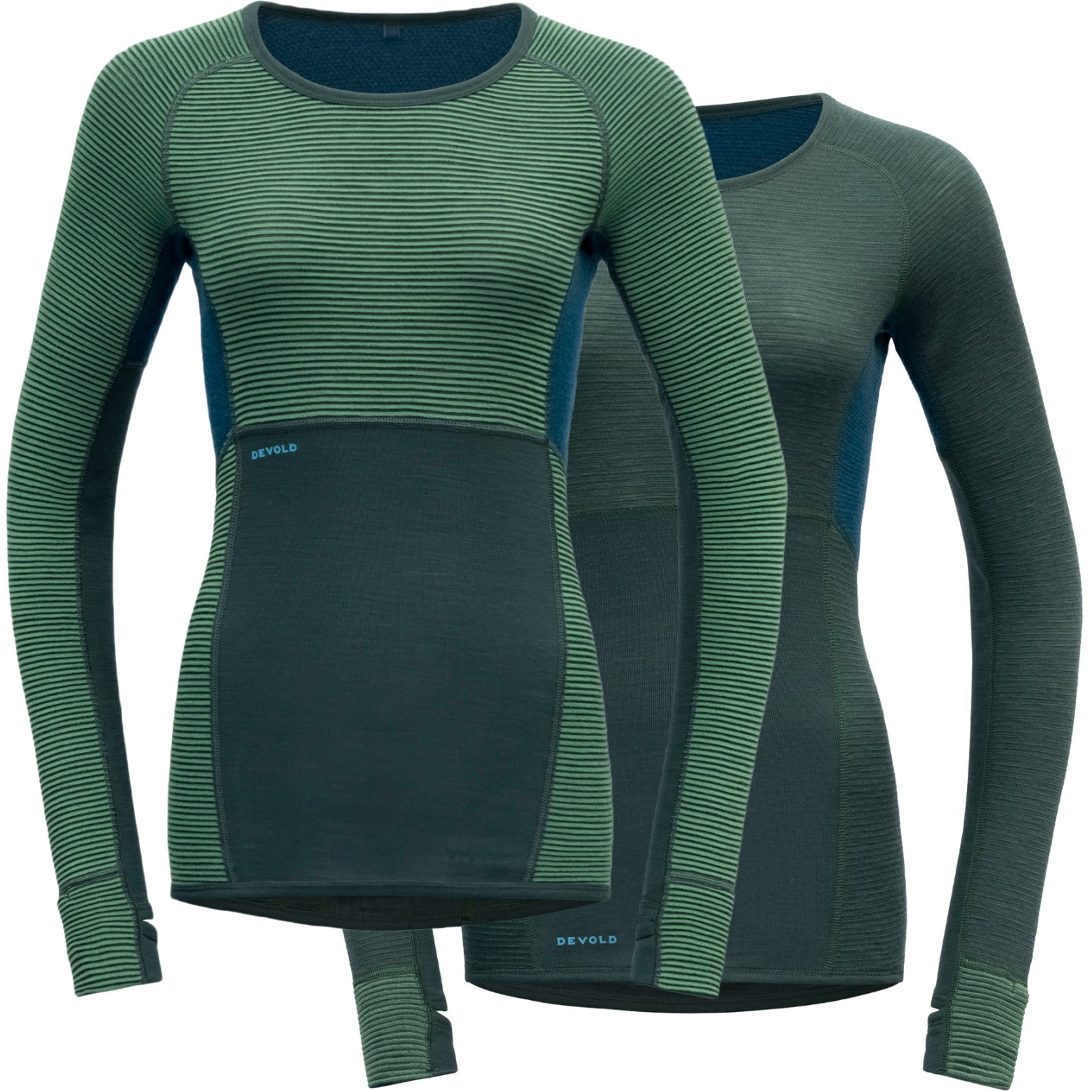 Devold Tuvegga Women's Reversible Merino Shirt 427 Woods BIKE24