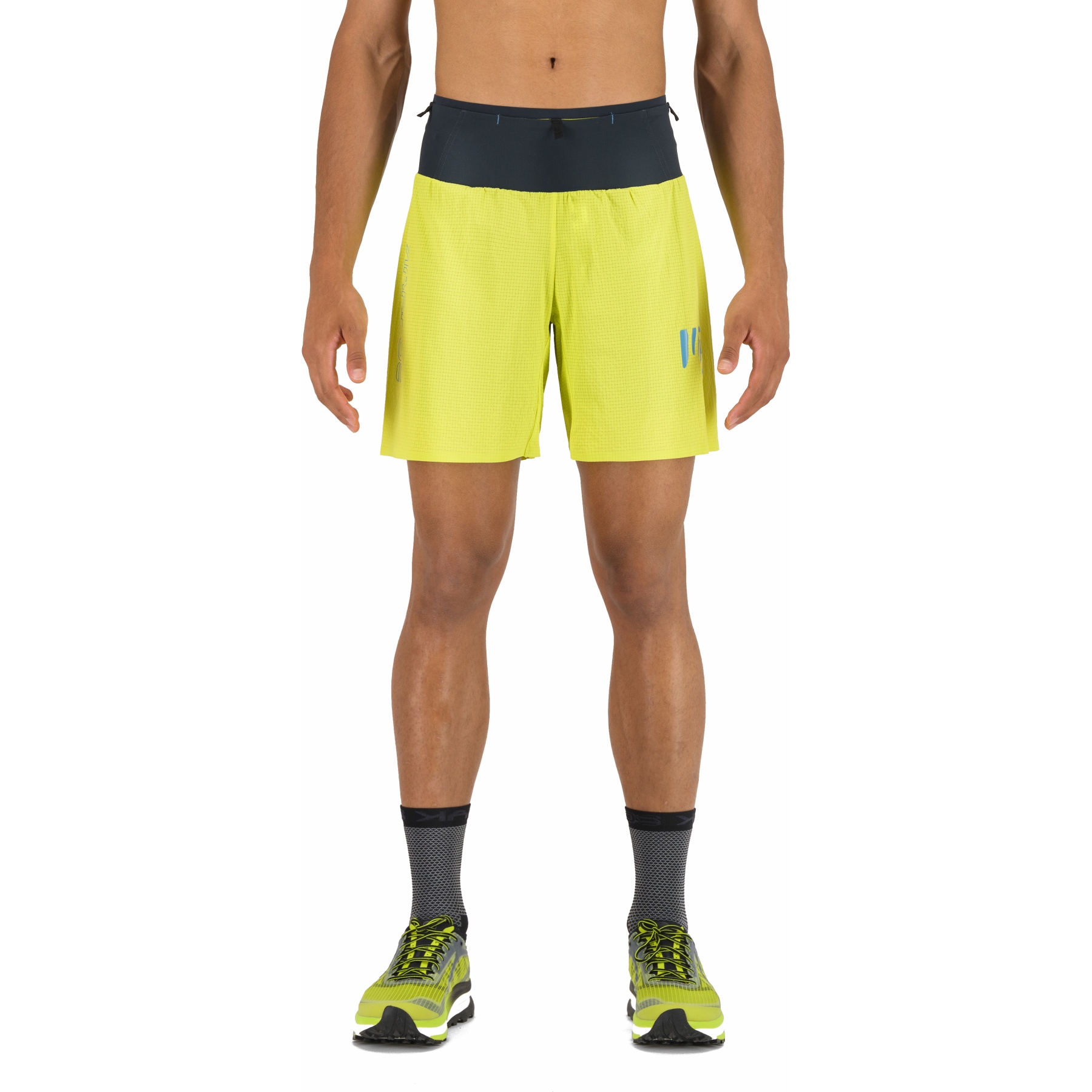 Zdjęcie: Karpos Lavaredo Tech Running Shorts Men - primrose/vulcan