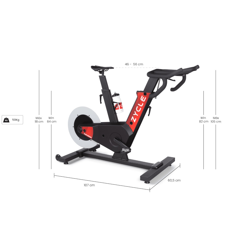 ZYCLE Smart ZBike Indoor Bike black
