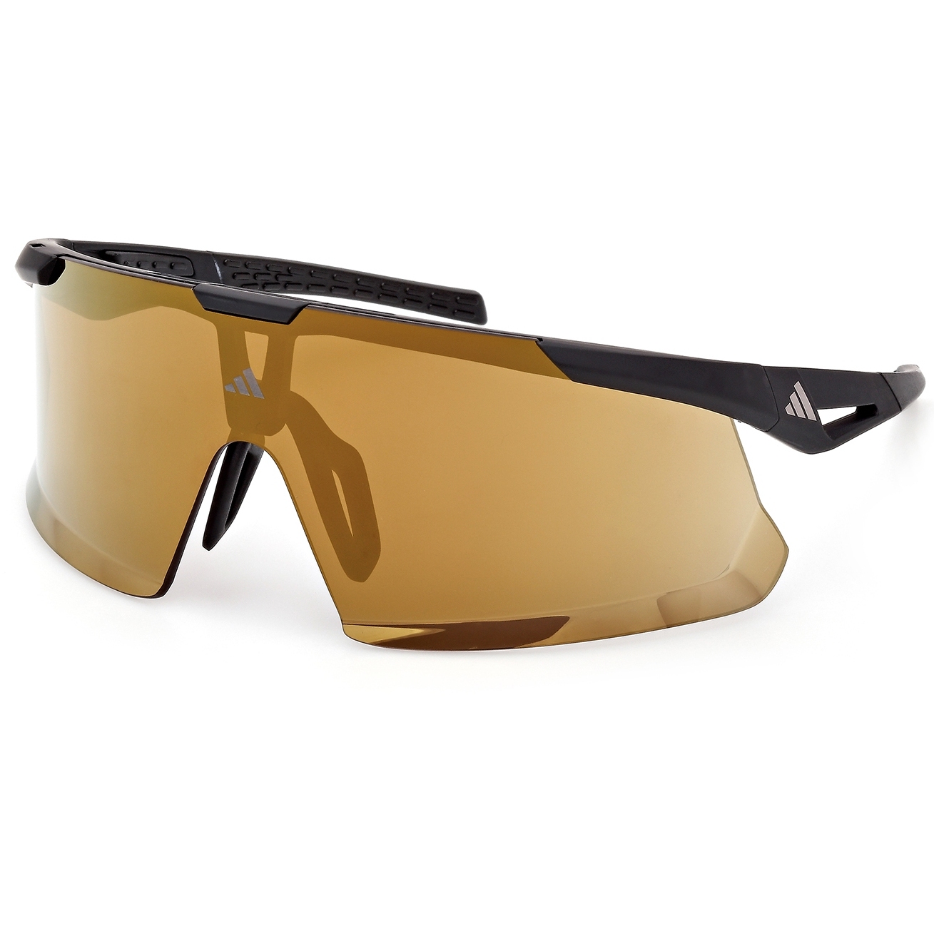 Produktbild von adidas Dunamis EVO SP0106 Brille - Matte Black / Contrast Mirror Brown