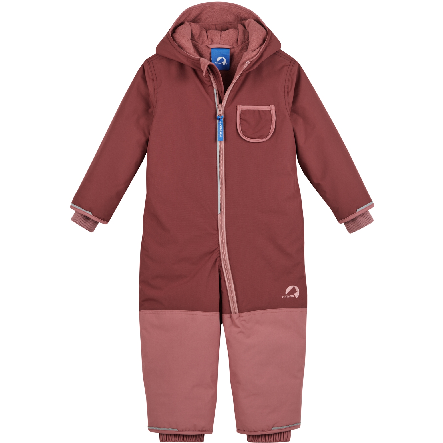 Finkid Tuta da Sci Bambino PIKKU WINTER SPORT cranberry/cedar