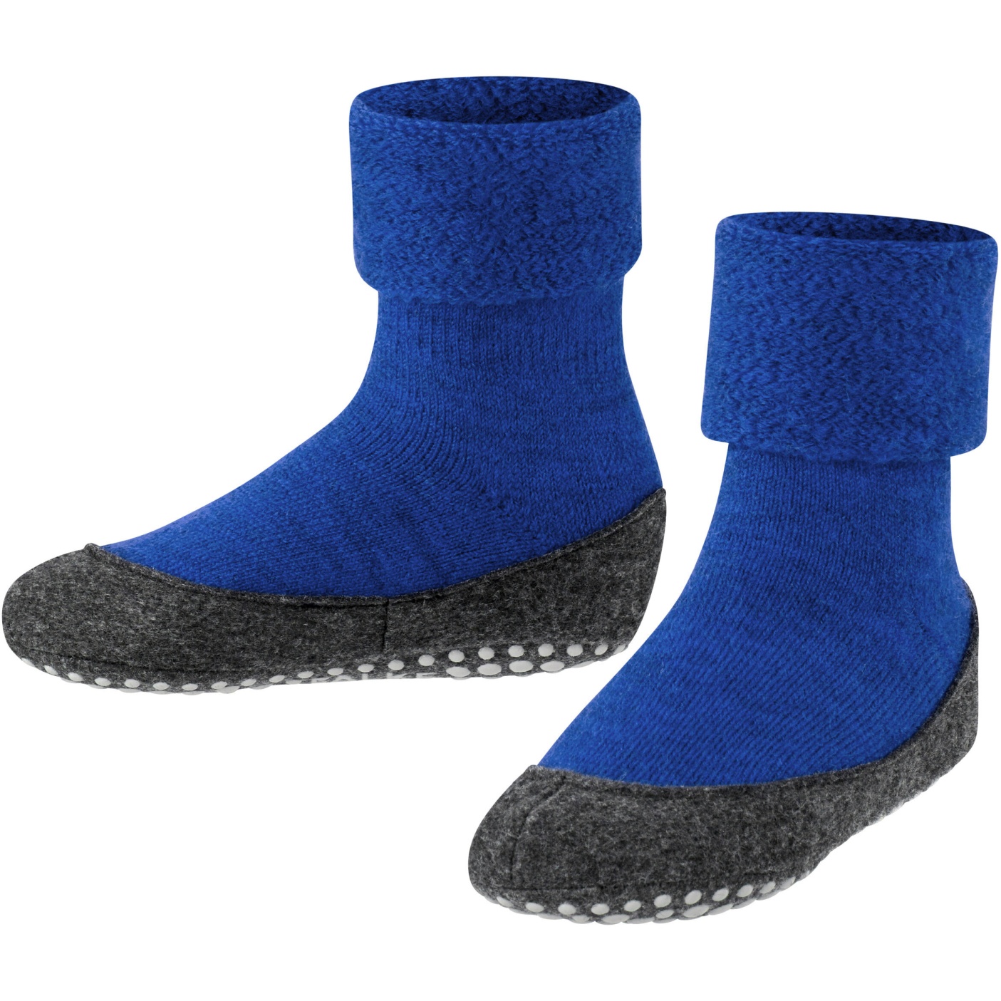 Picture of Falke Cosyshoe Minis SO CP Socks Kids - cobalt blue 6054