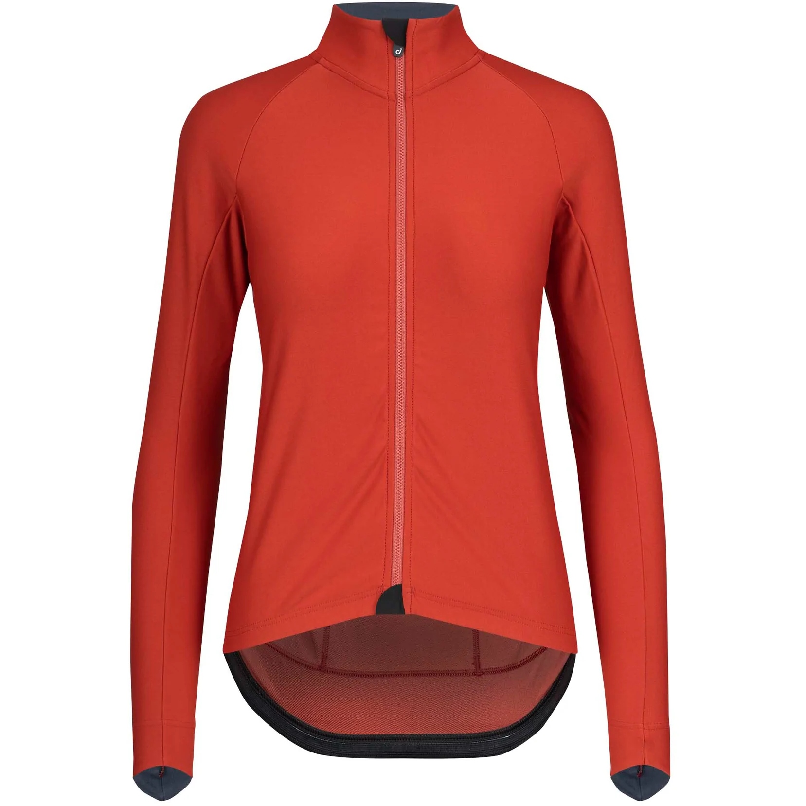 Picture of Velocio Women&#039;s Thermal Long Sleeve Jersey - Dark Red