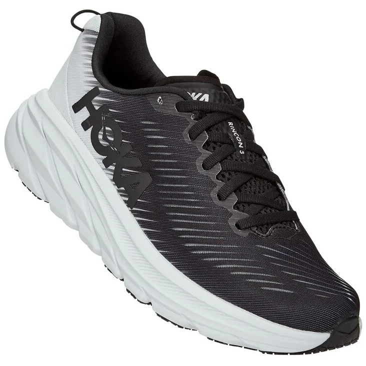 Picture of Hoka Rincon 3 Wide Women&#039;s Running Shoes - black / white
