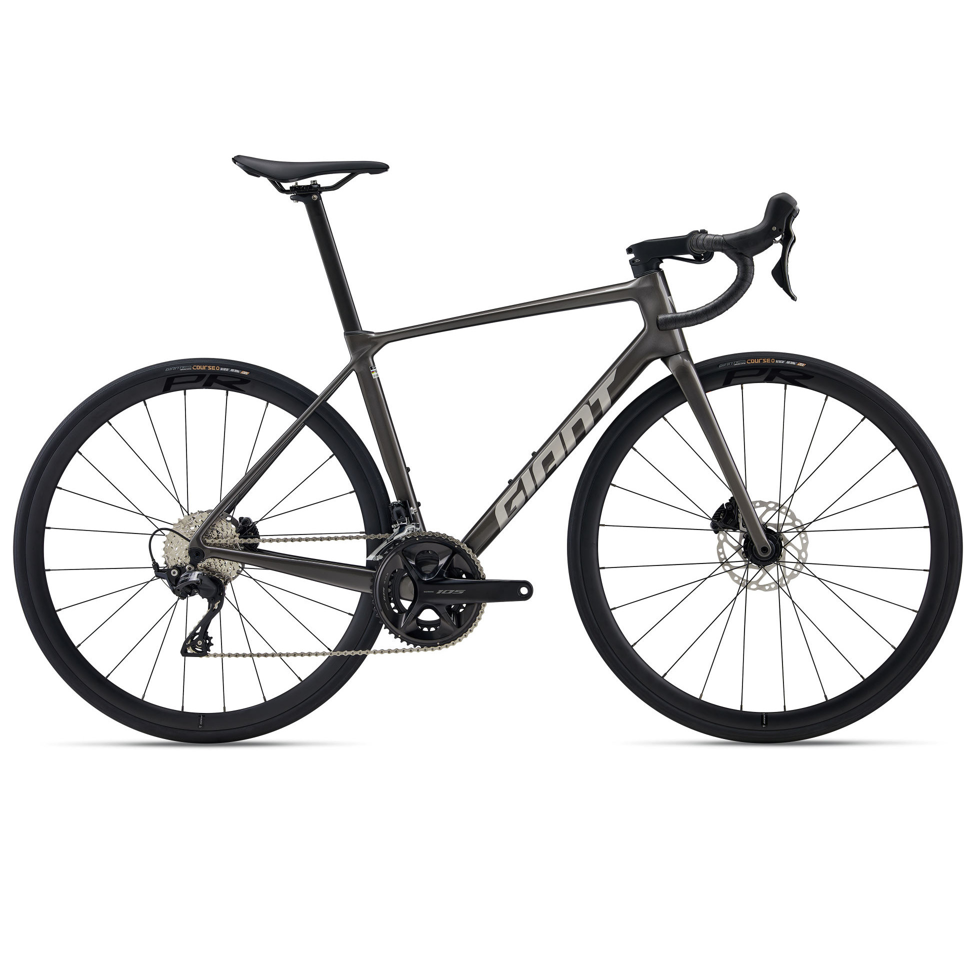 Giant TCR ADVANCED 2 - Carbon Road Bike - 2026 - Stealth Chrome