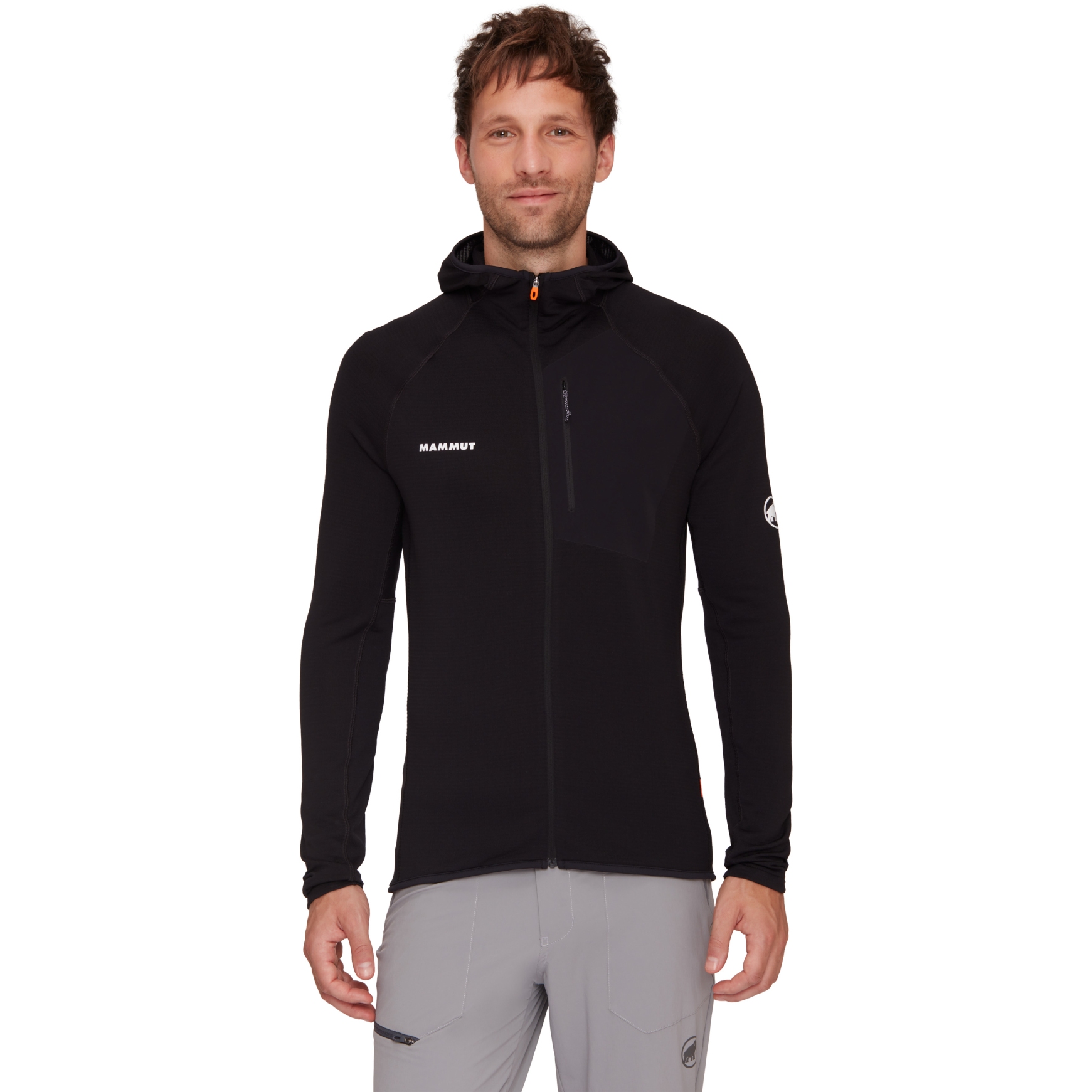 Produktbild von Mammut Aenergy Light Midlayer Jacke mit Kapuze Herren - schwarz