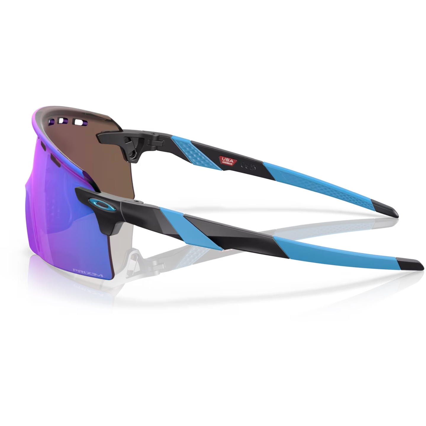 Oakley Encoder Strike Glasses - Matte Black/Prizm Sapphire - OO9235-0539