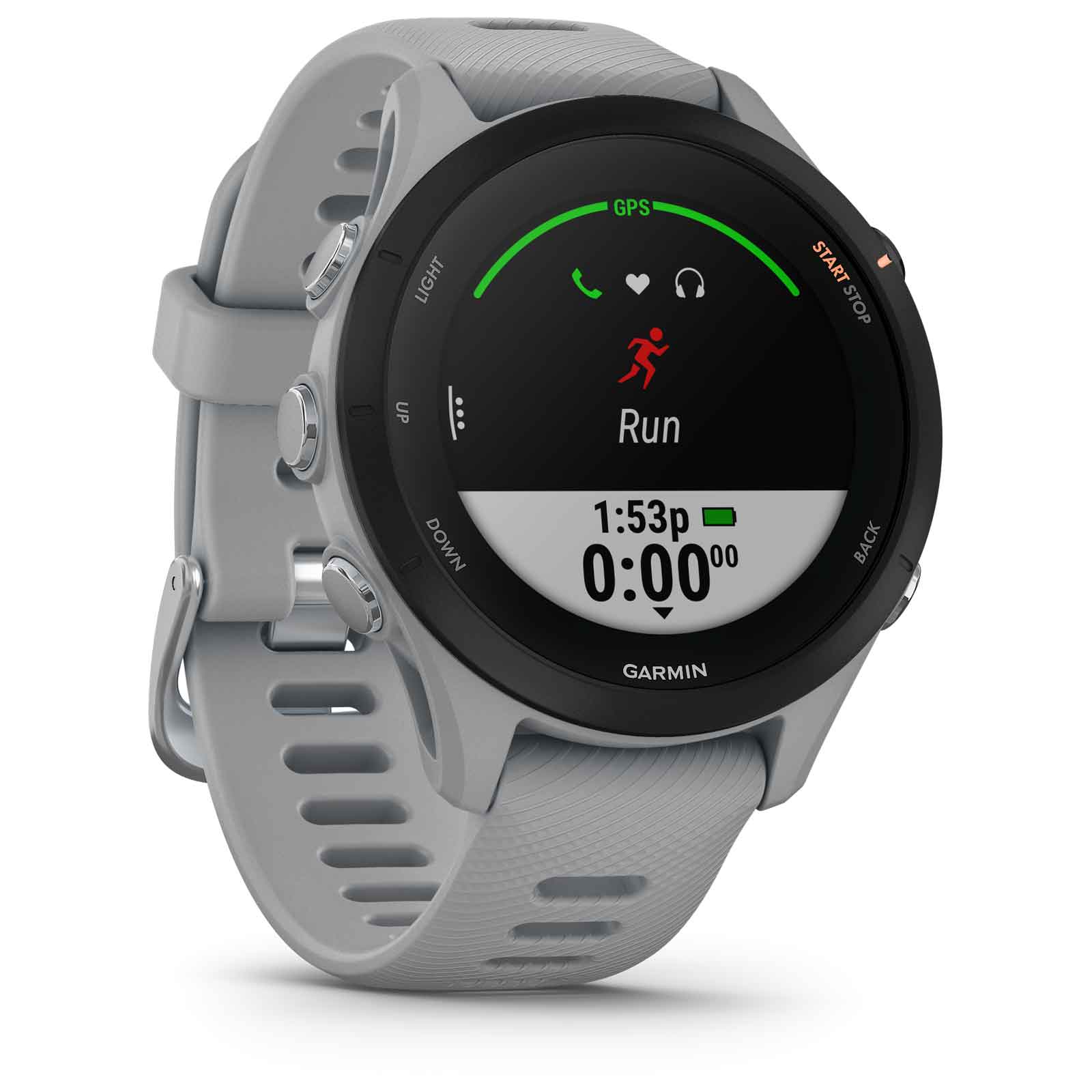  Garmin Forerunner® 255, GPS Running Smartwatch, Advanced  Insights, Long-Lasting Battery, Slate Gray & 010-12520-00 Running Dynamics  Pod : Electronics