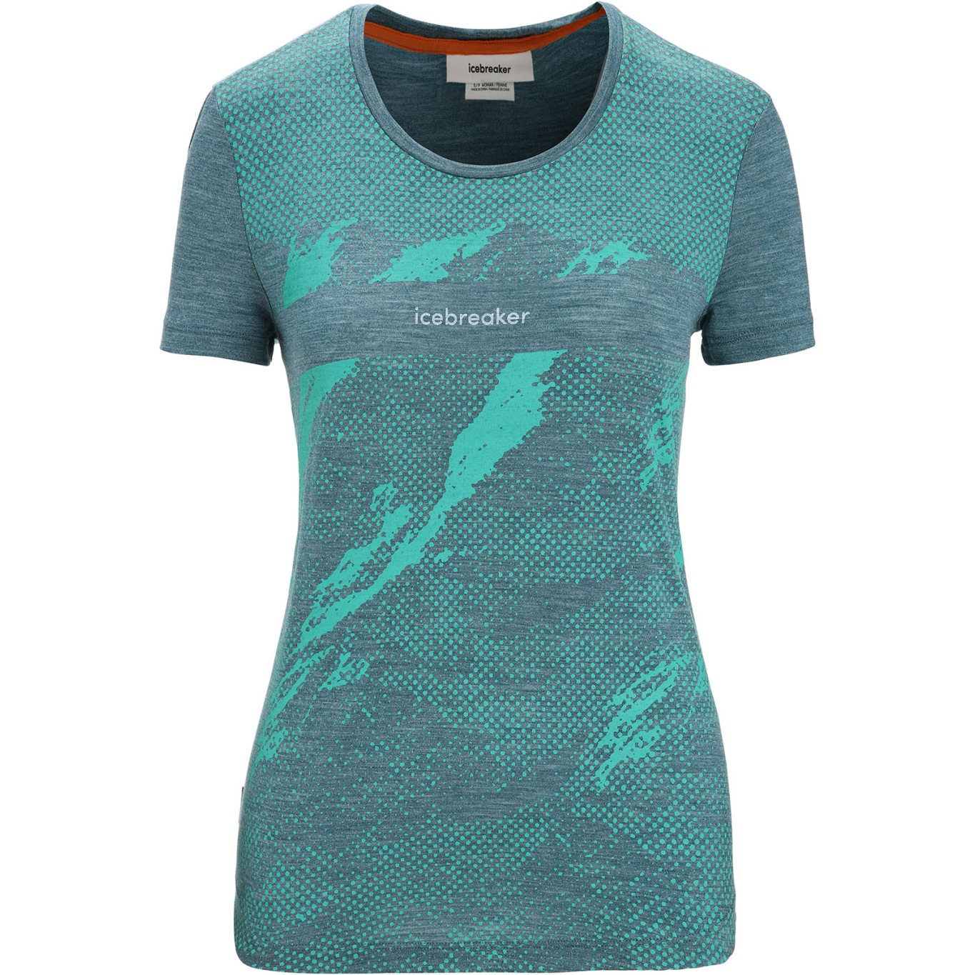 Produktbild von Icebreaker Sphere II Trail T-Shirt Damen - Green Glory Hthr