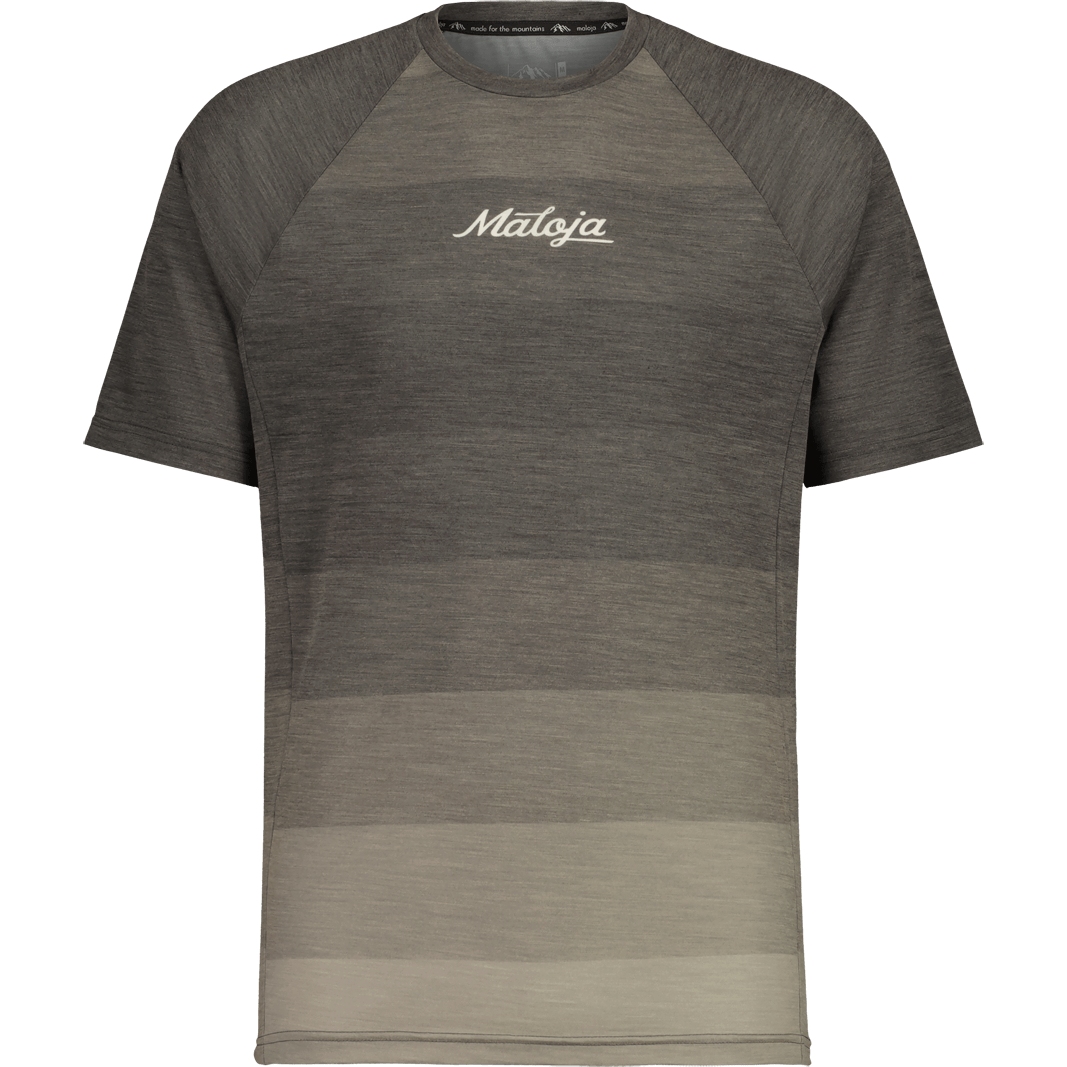 Image of Maloja PecolM. Baselayer Shirt - moonless stripe 8248