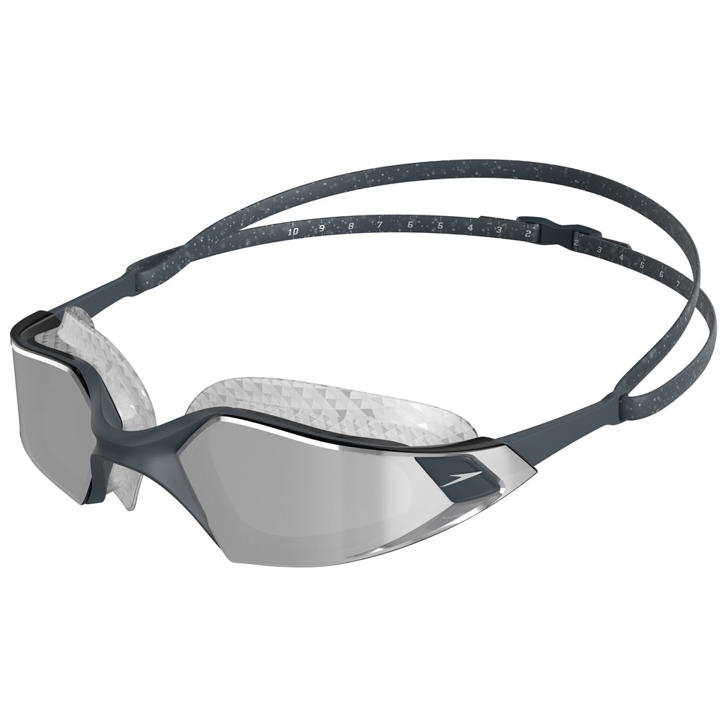Produktbild von Speedo Aquapulse Pro Mirror Oxid Grey/Silver/Chrome Schwimmbrille