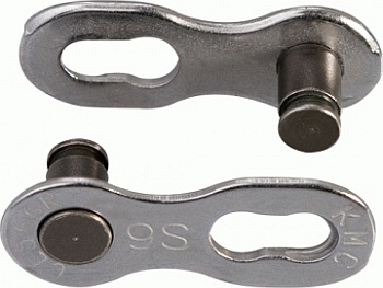 Image of KMC MissingLink 9R EPT Chain Connector - 9-speed - silver